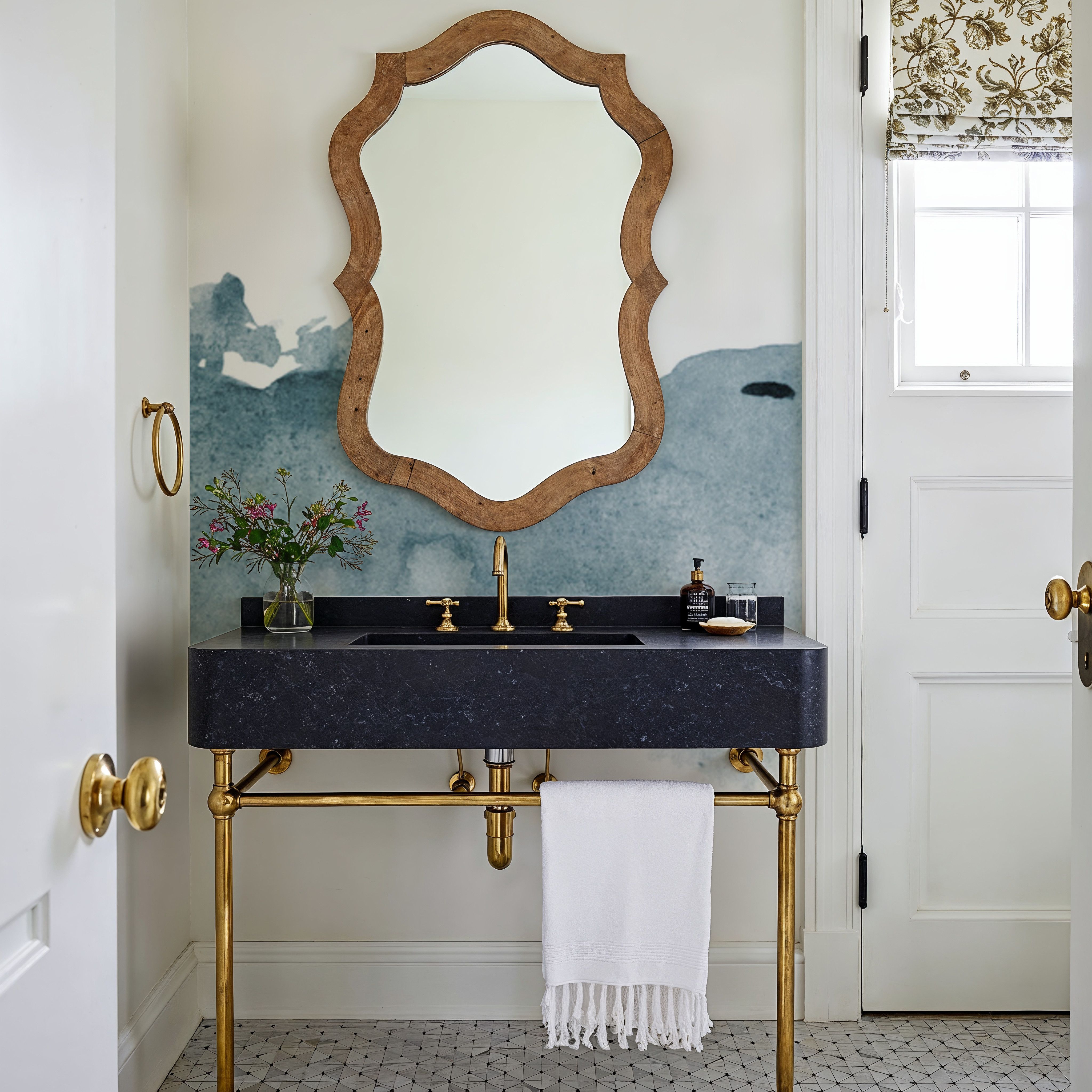 Tranquil Hillside, Dusty Blue