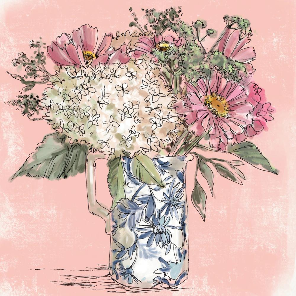 Hydrangea in Pitcher
