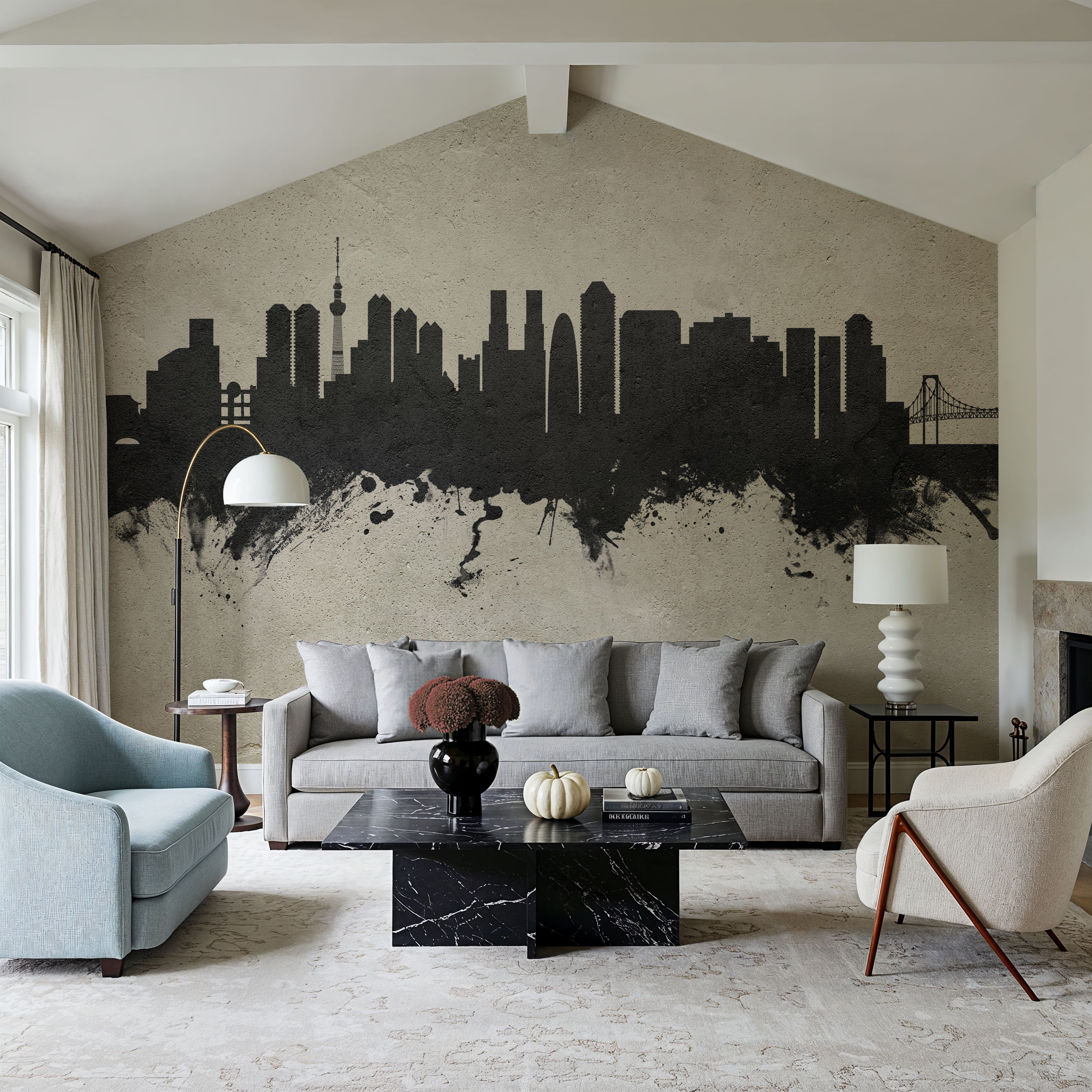 Tokyo Japan Skyline Concrete