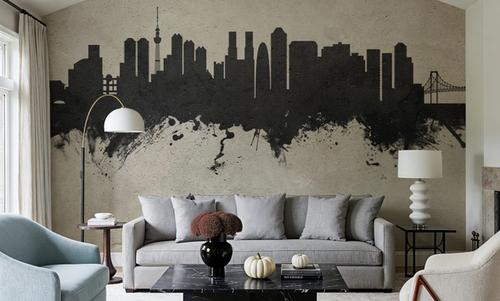 Tokyo Japan Skyline Concrete