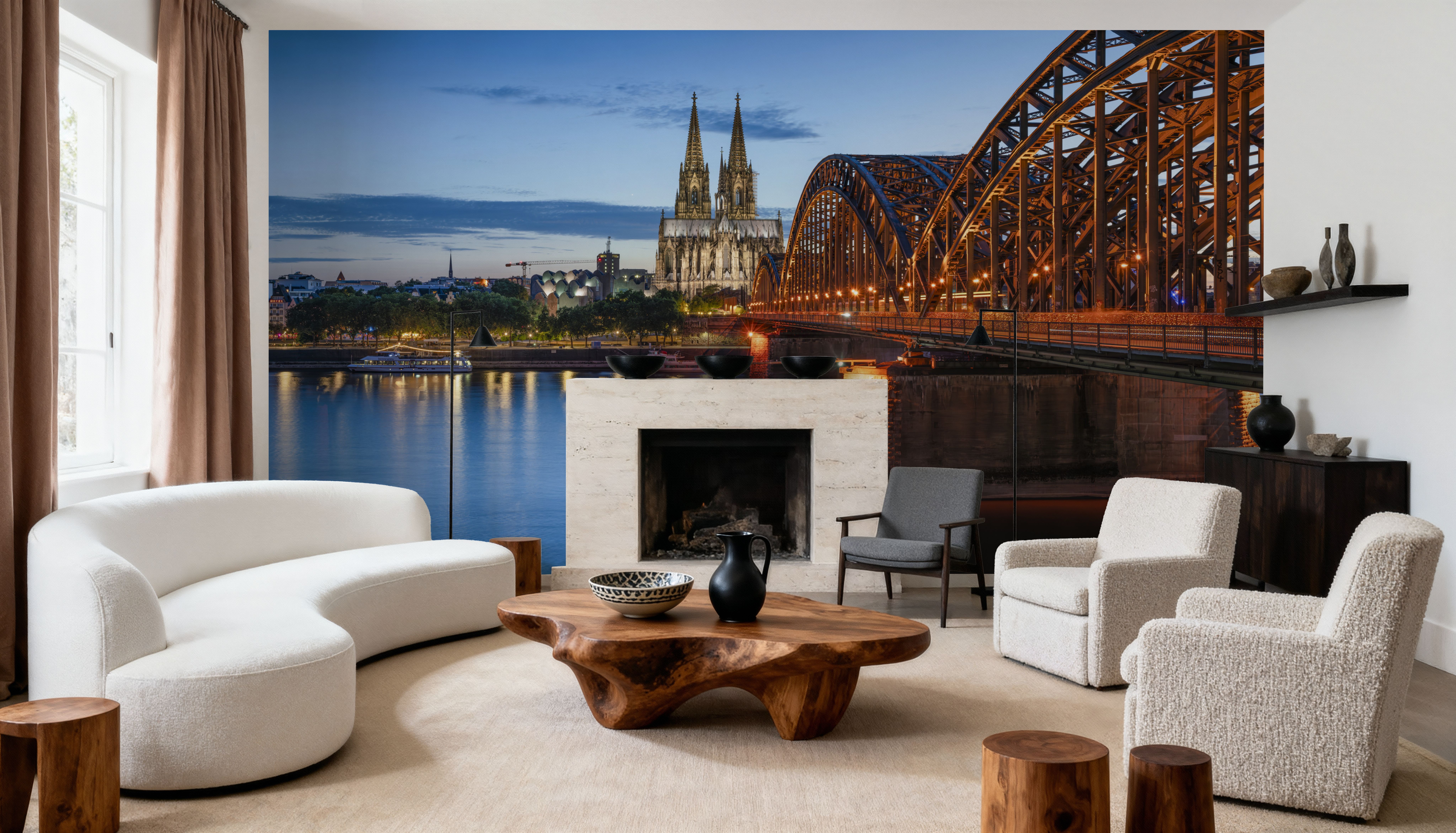 Hohenzollern Bridge Panorama