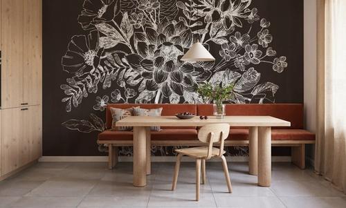 Flora Toile VIII Dark