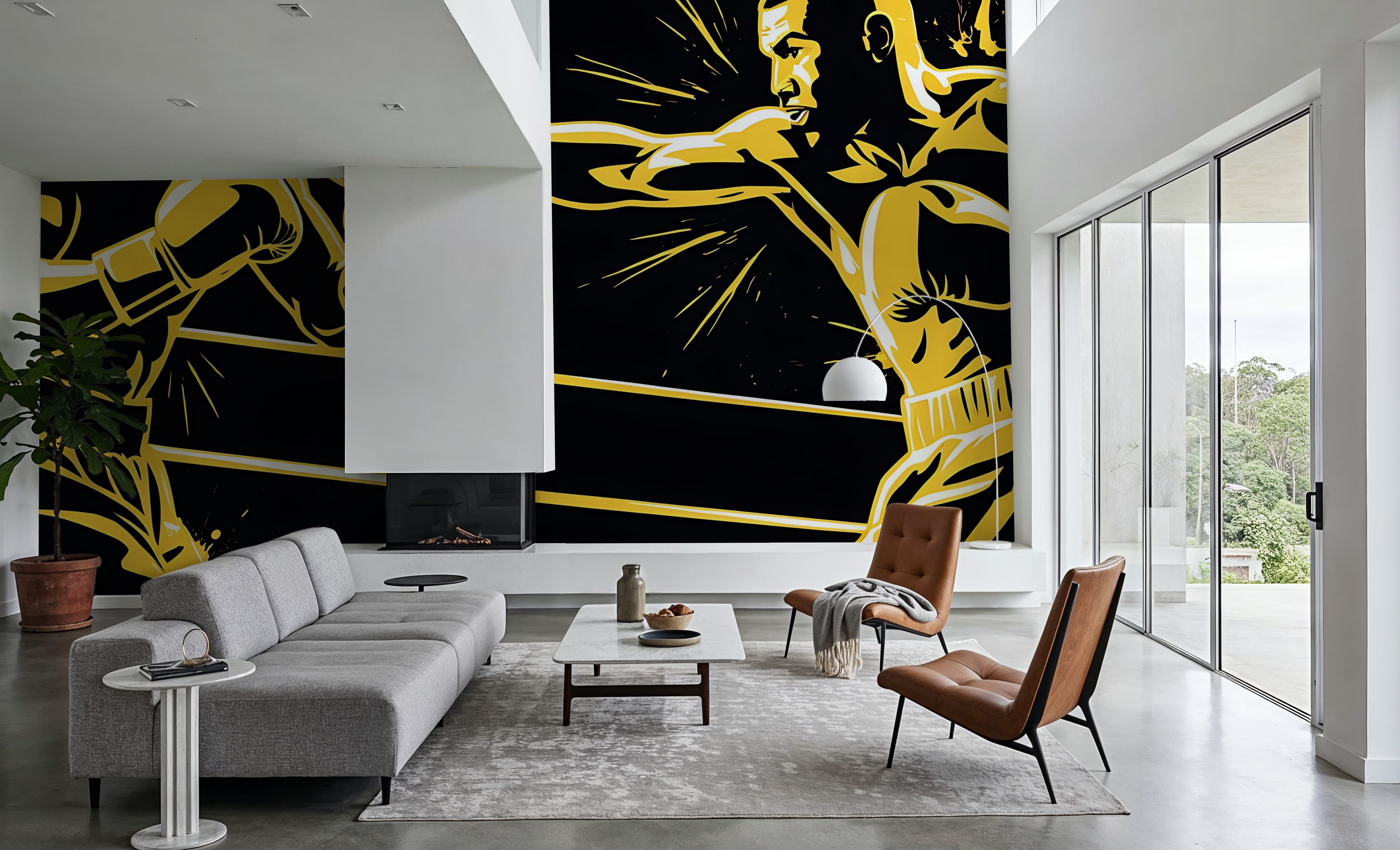 Jab Jab Punch, Wallpaper