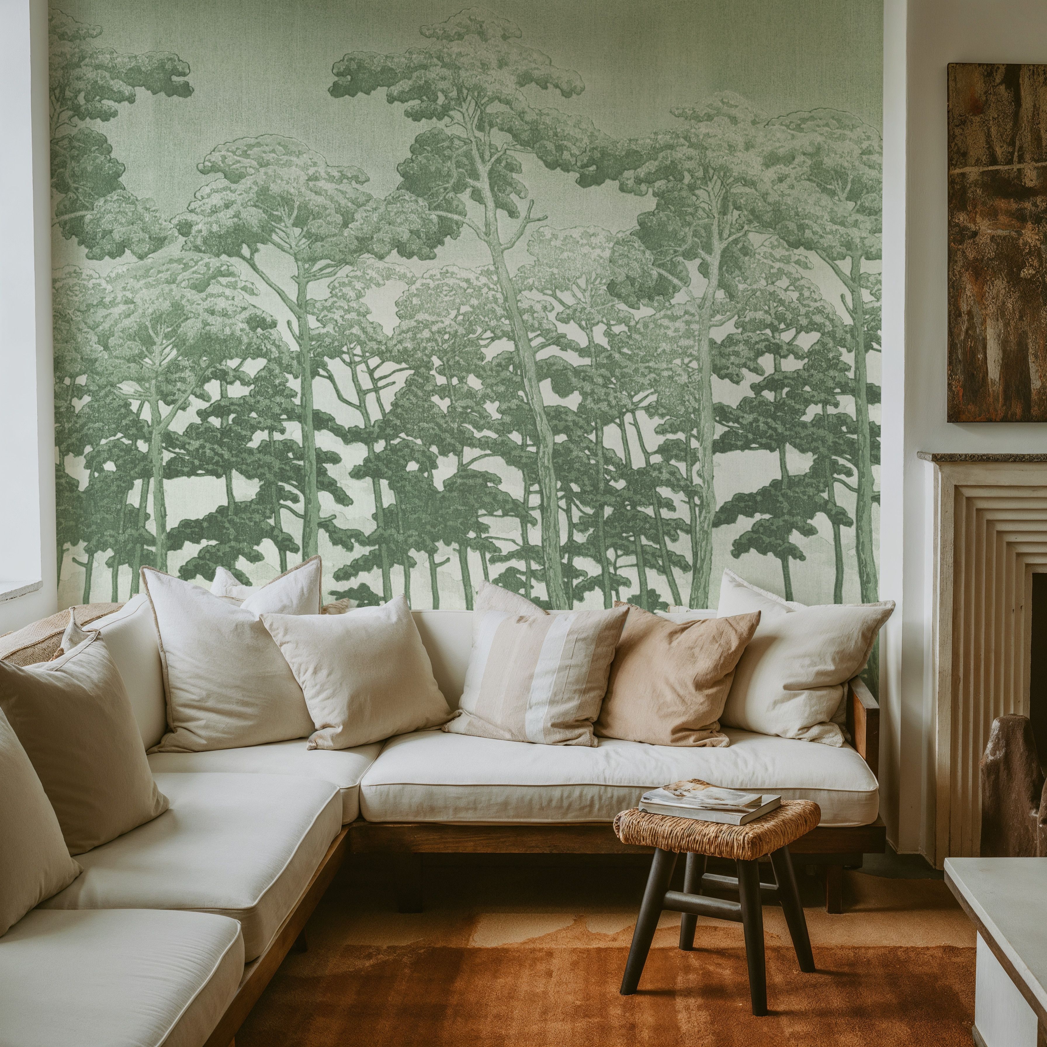 Tranquil Pinescape, Linden Green