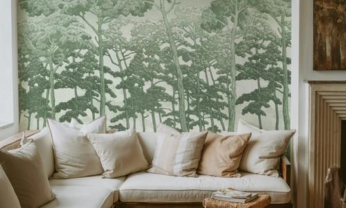 Tranquil Pinescape, Linden Green
