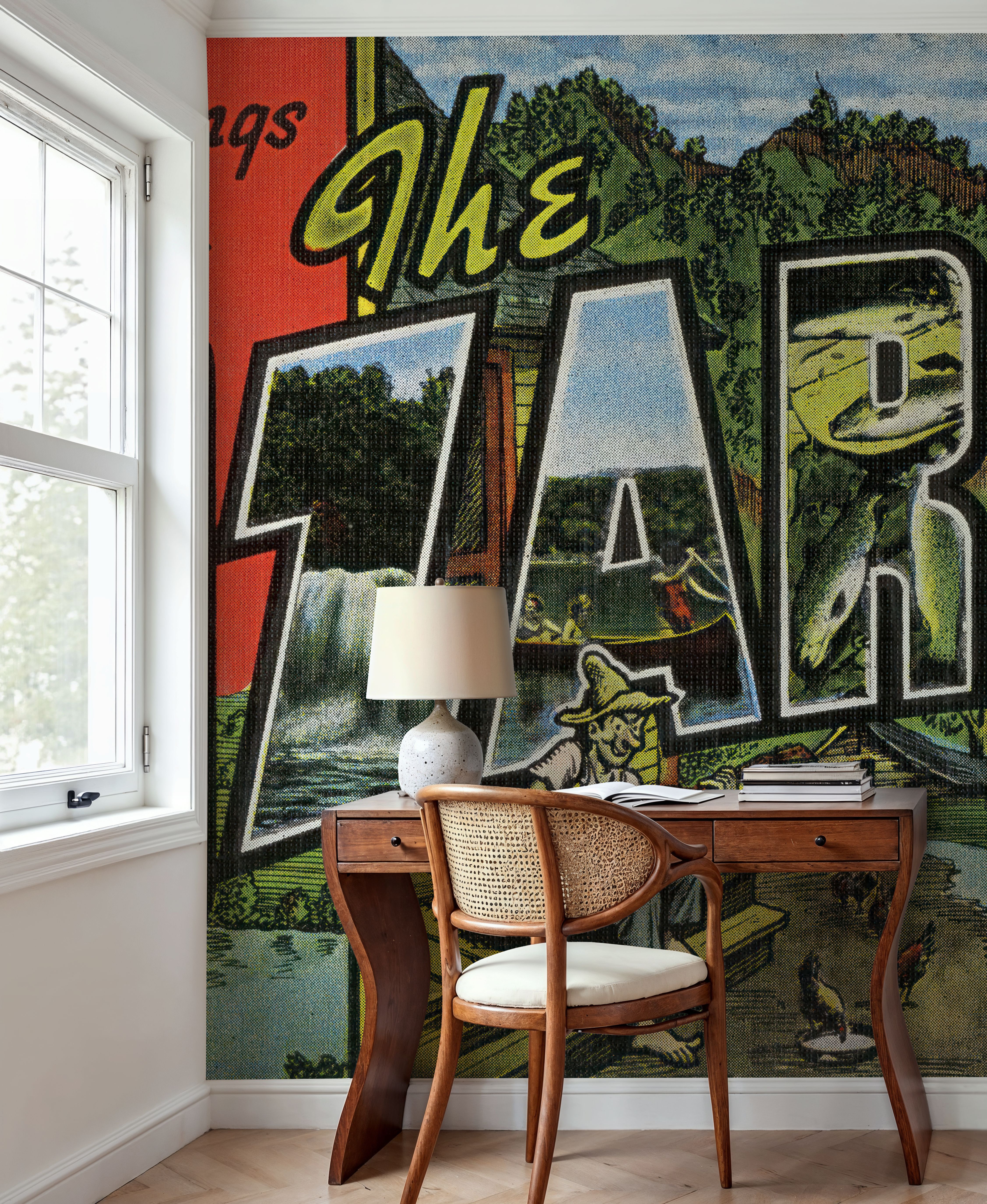 Greetings from The Ozarks - Screenprint Postcard