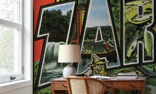Greetings from The Ozarks - Screenprint Postcard