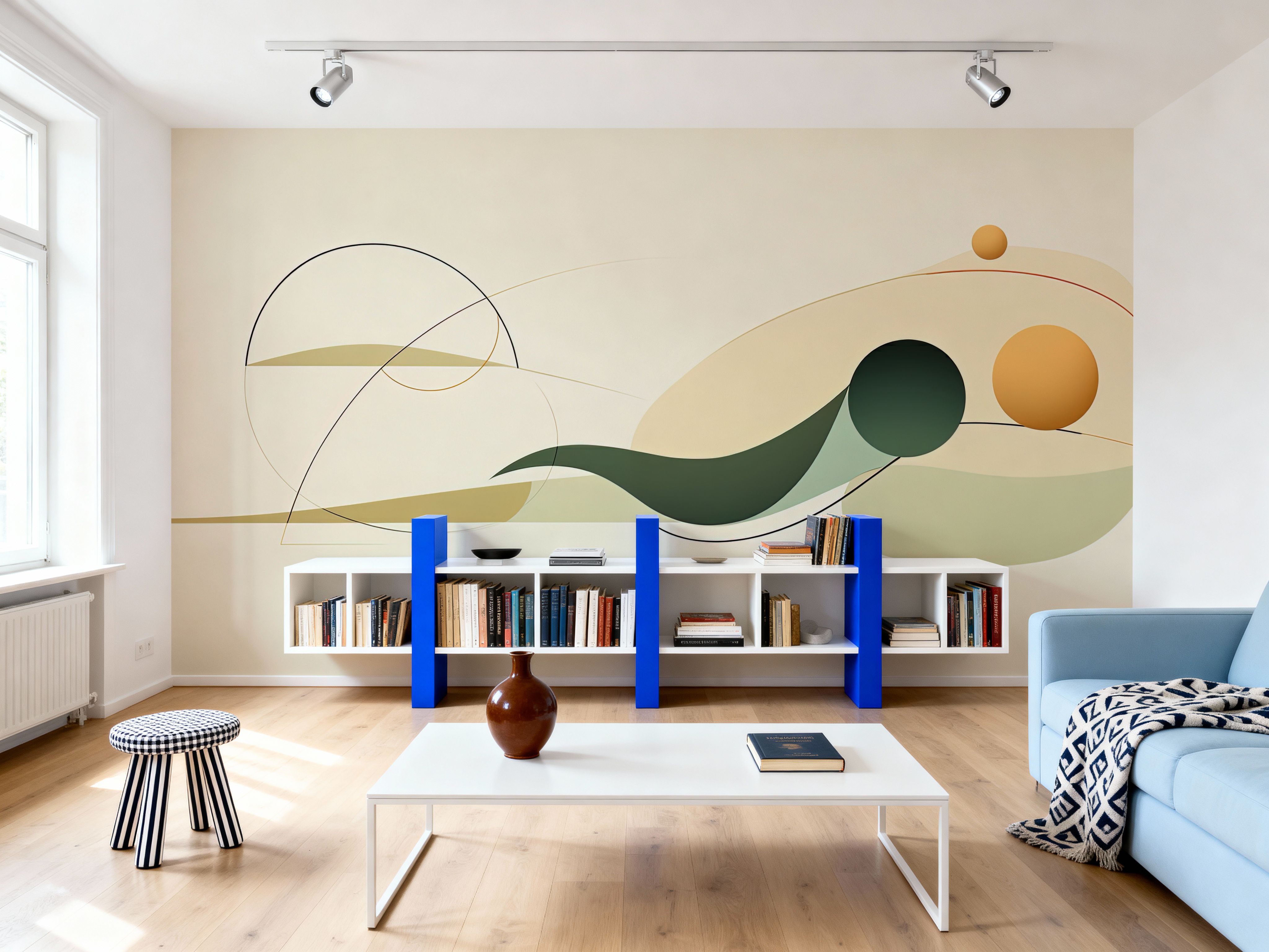 The Whale and I, Papier peint