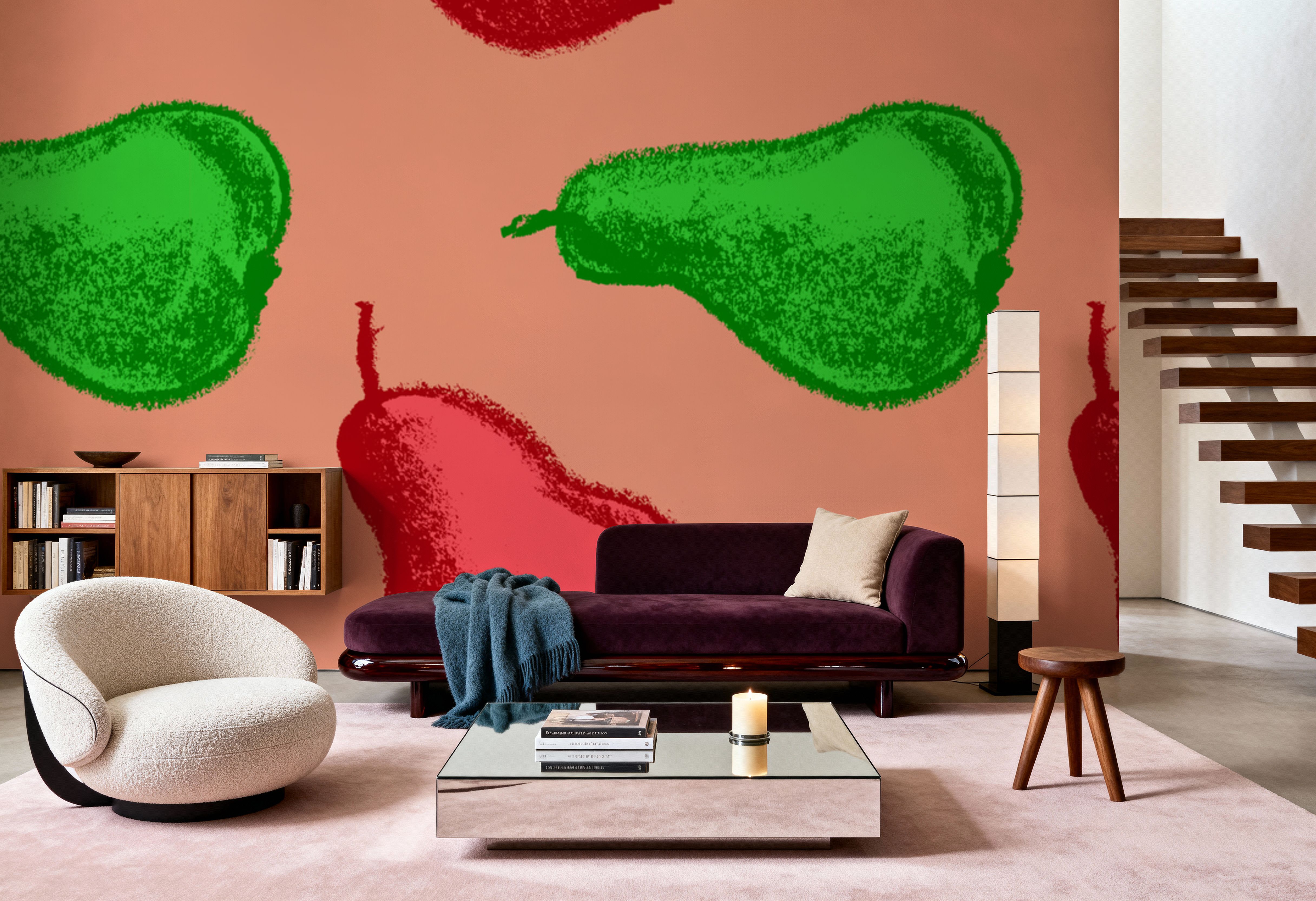 Pear Lane, Wallpaper