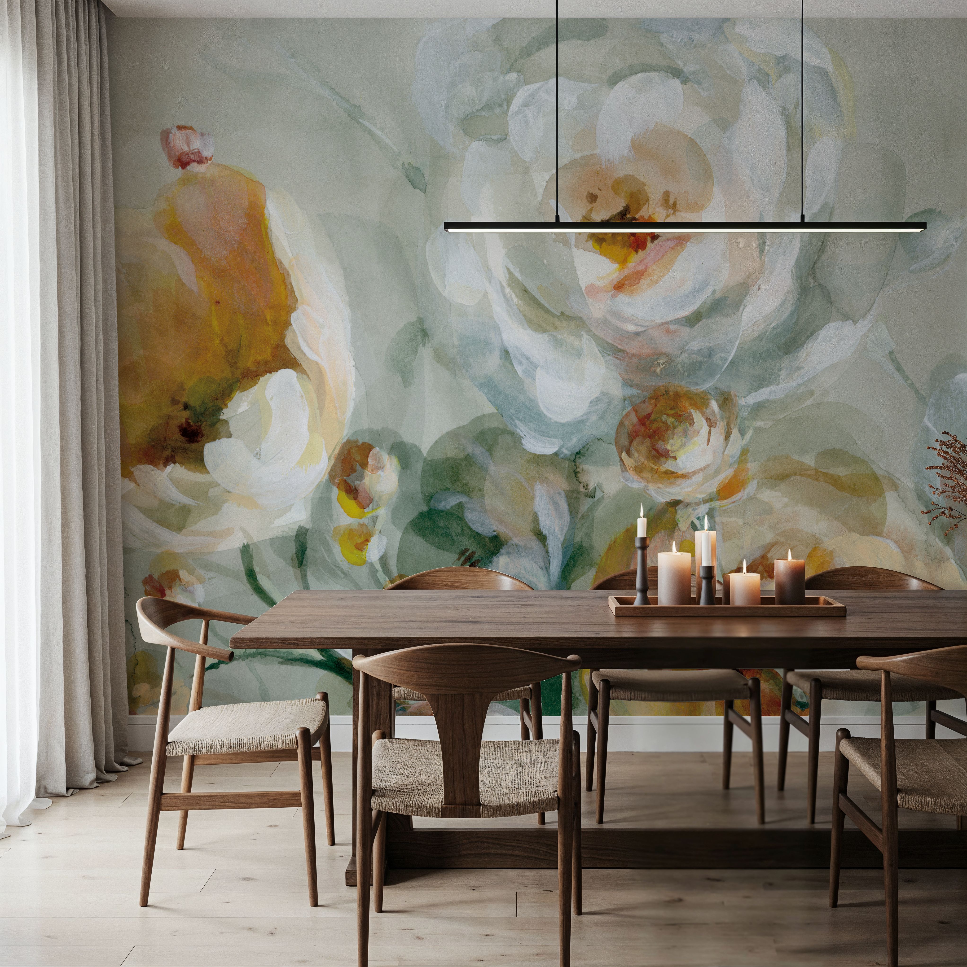 Fall Blossoms Panel III