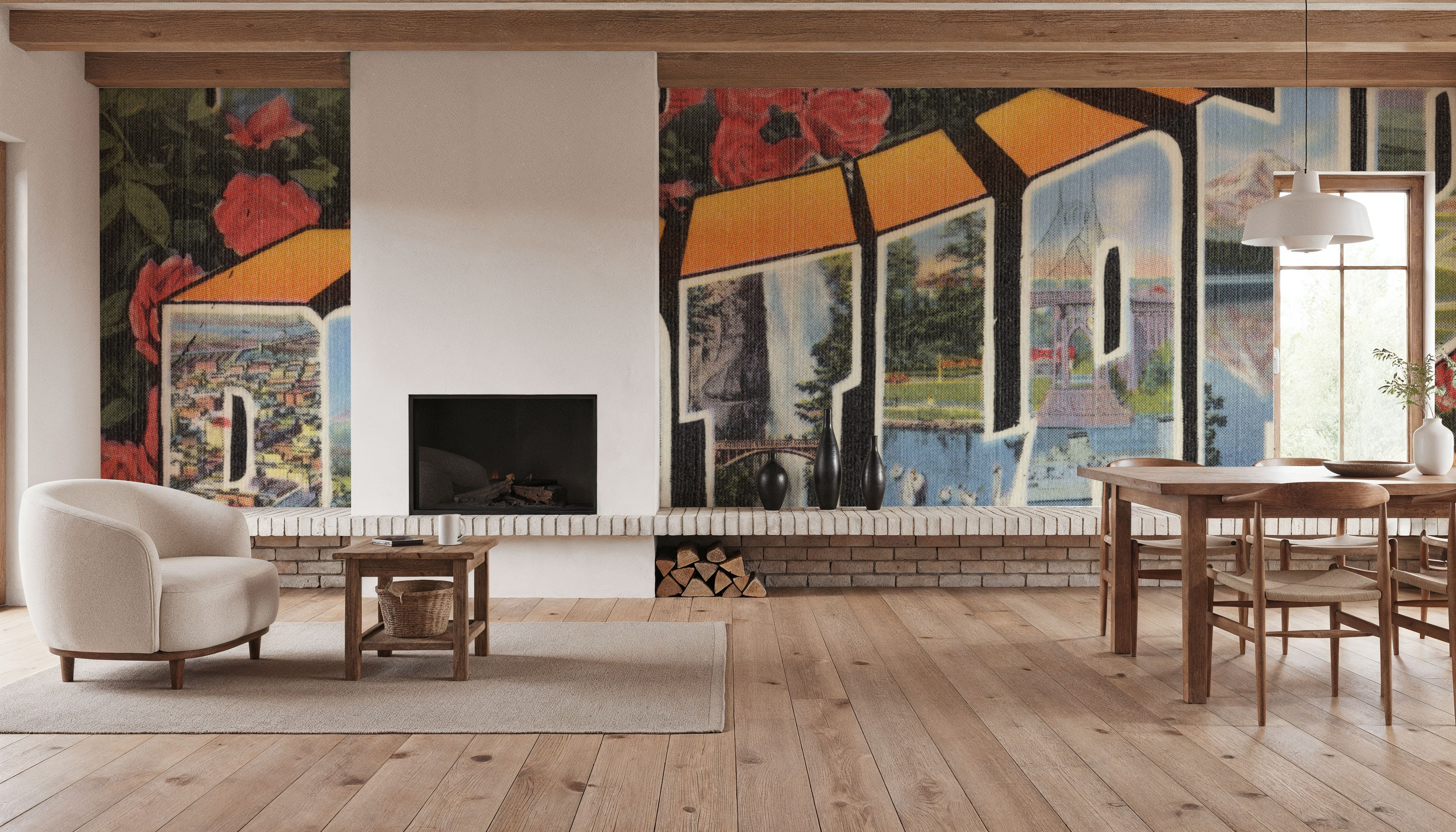 Greetings from Portland - Screenprint Postcard