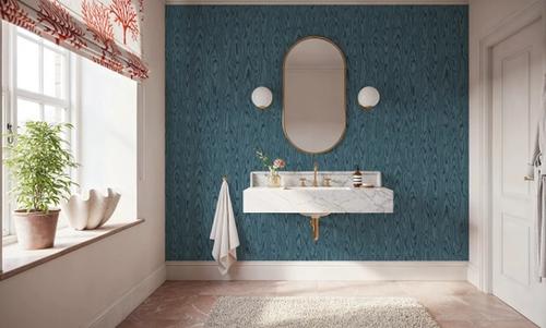 Conoid Grain, Cerulian Blue