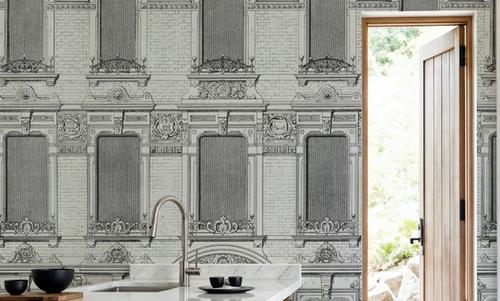 Vintage Facade, White
