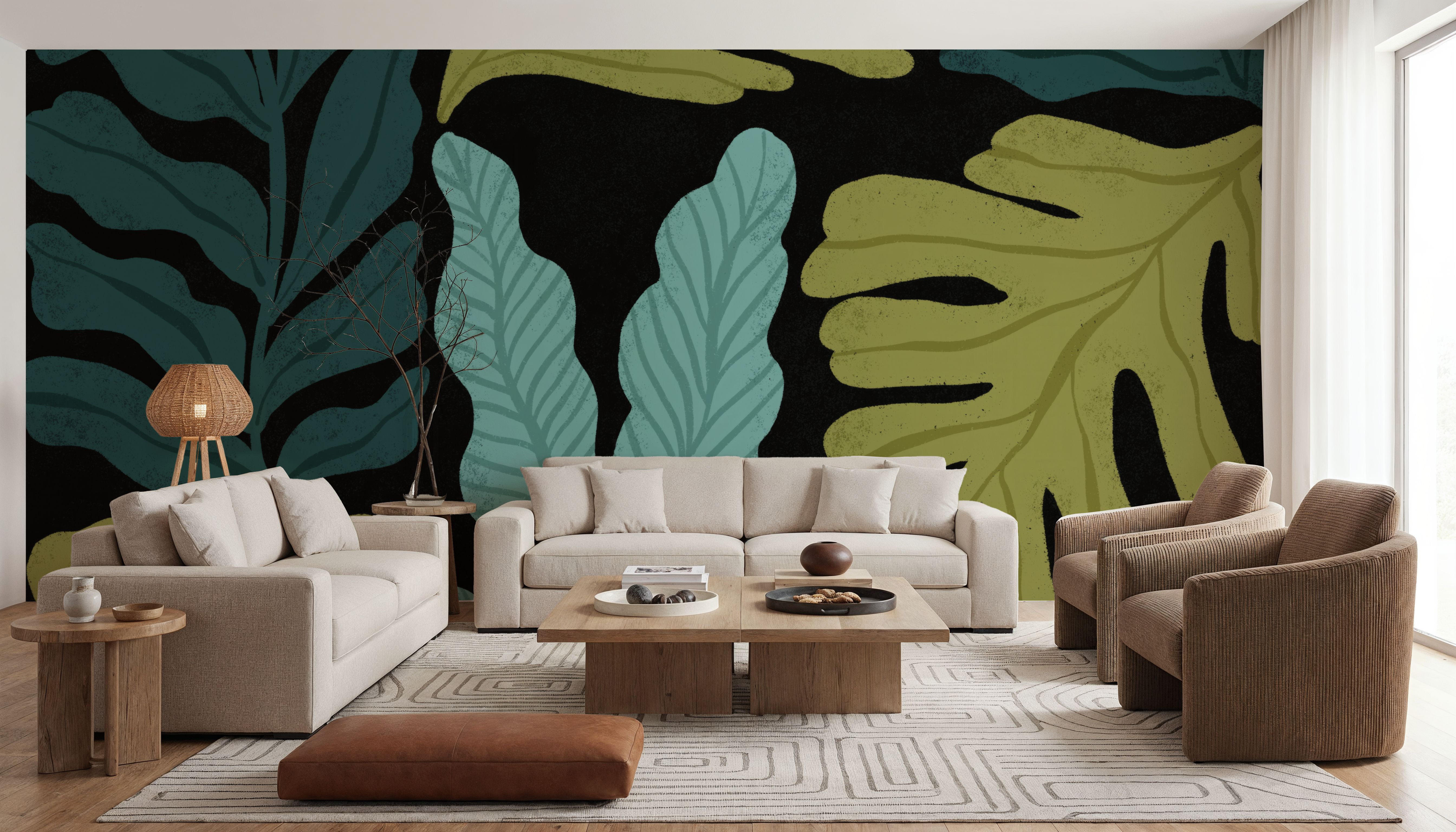 Plant Toss IV, Tapeten