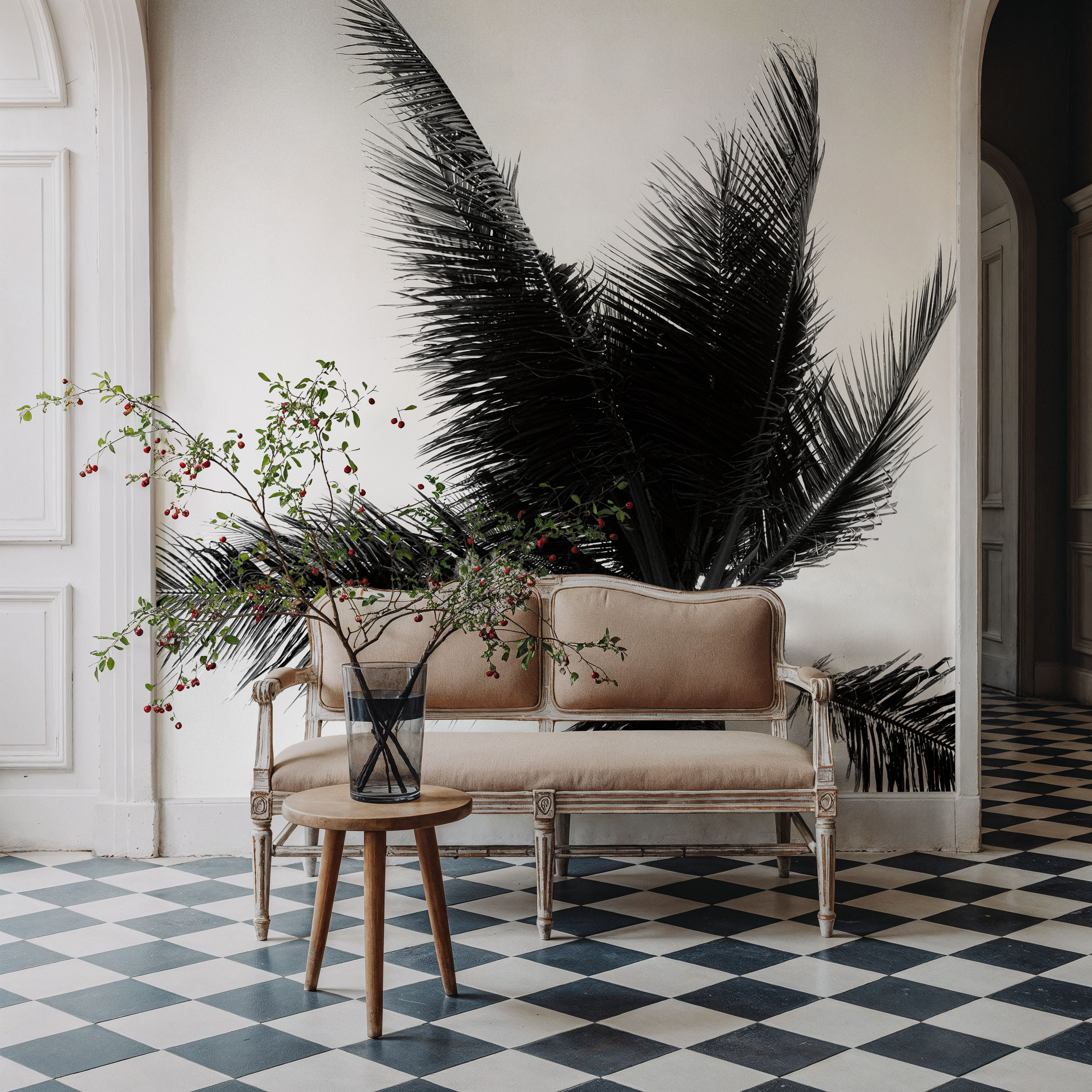 Palm Tree Looking Up IV