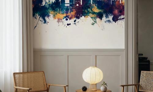 Rostock Germnay Skyline Blue & Bronze