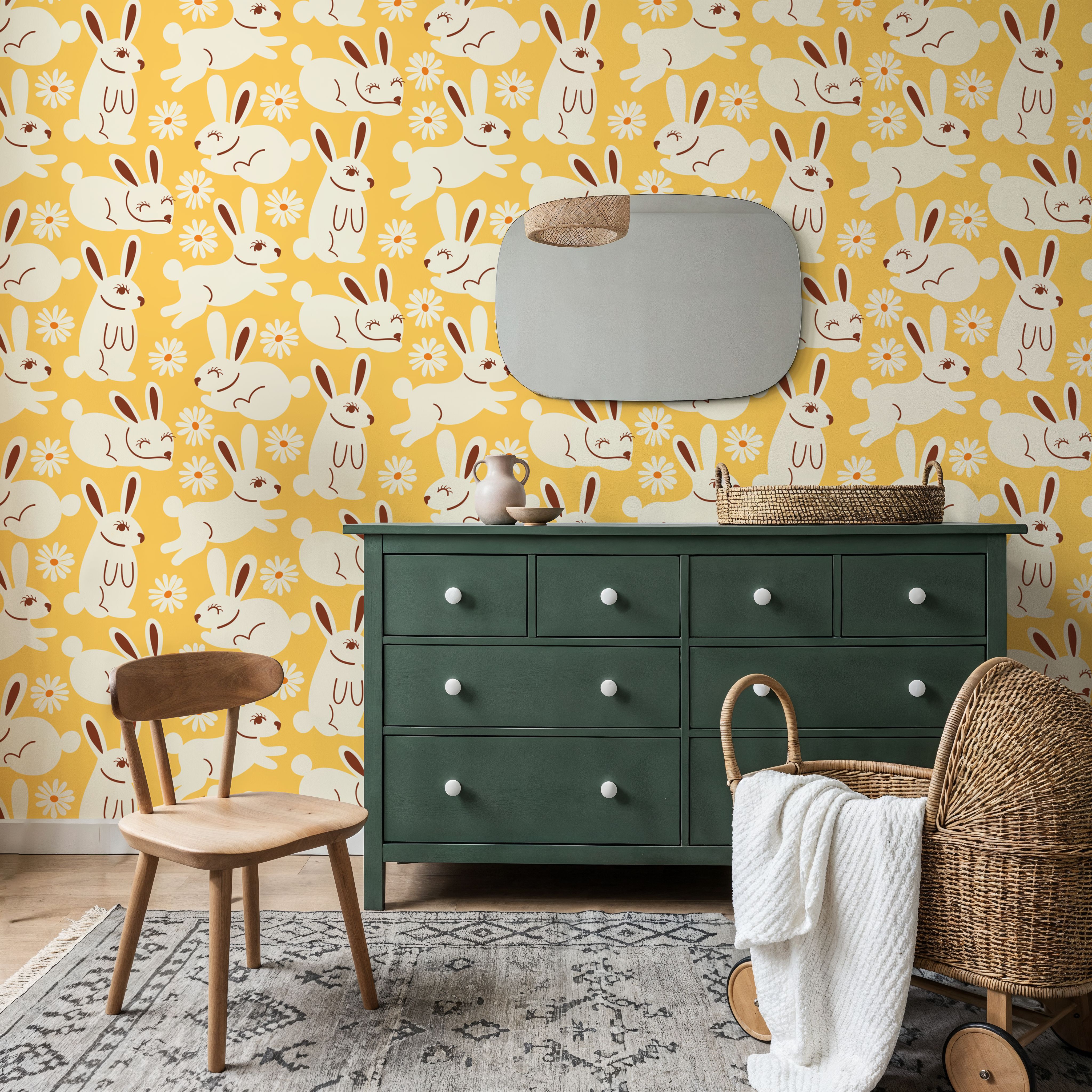 Blissful Bunnies, Yellow