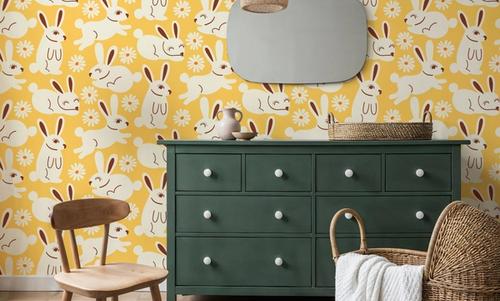 Blissful Bunnies, Yellow