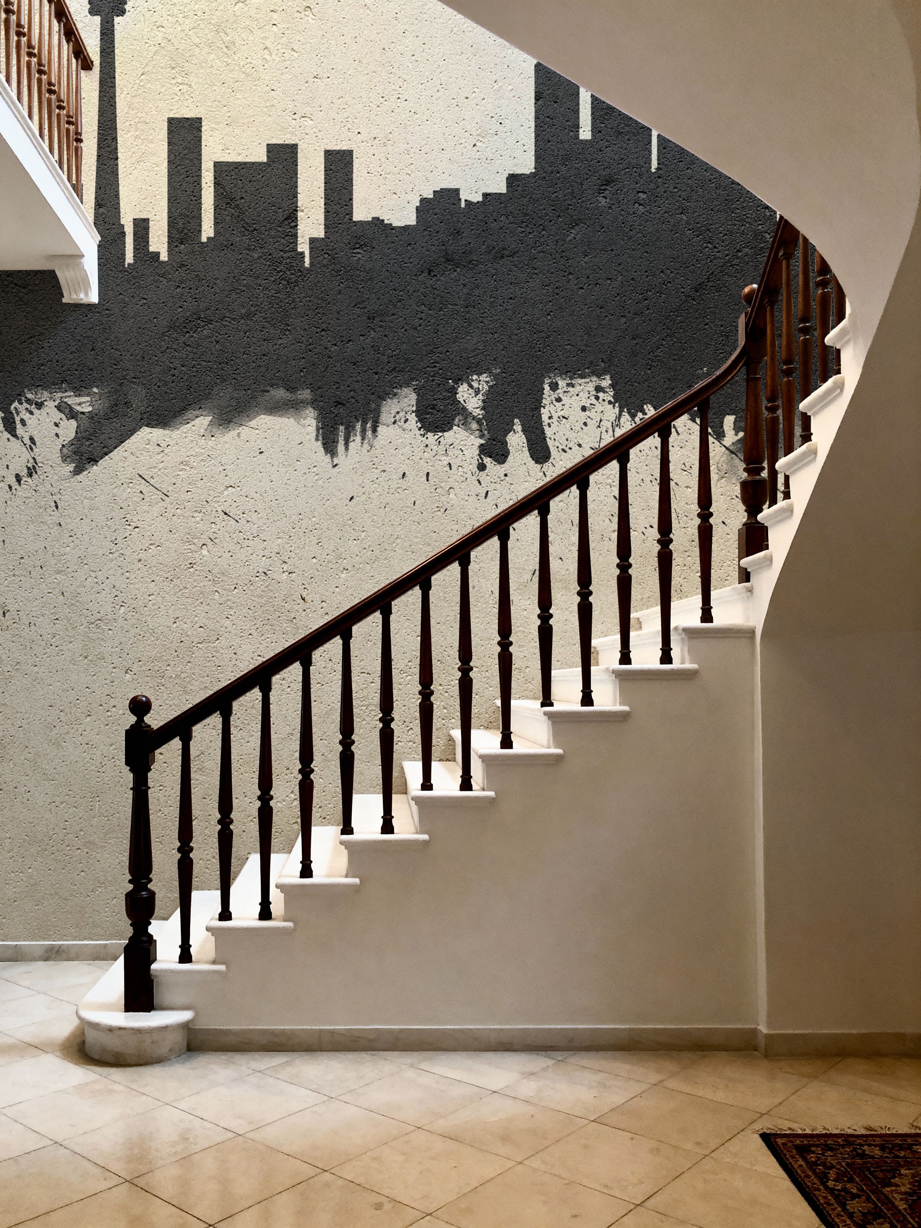 Toronto Canada Skyline Concrete