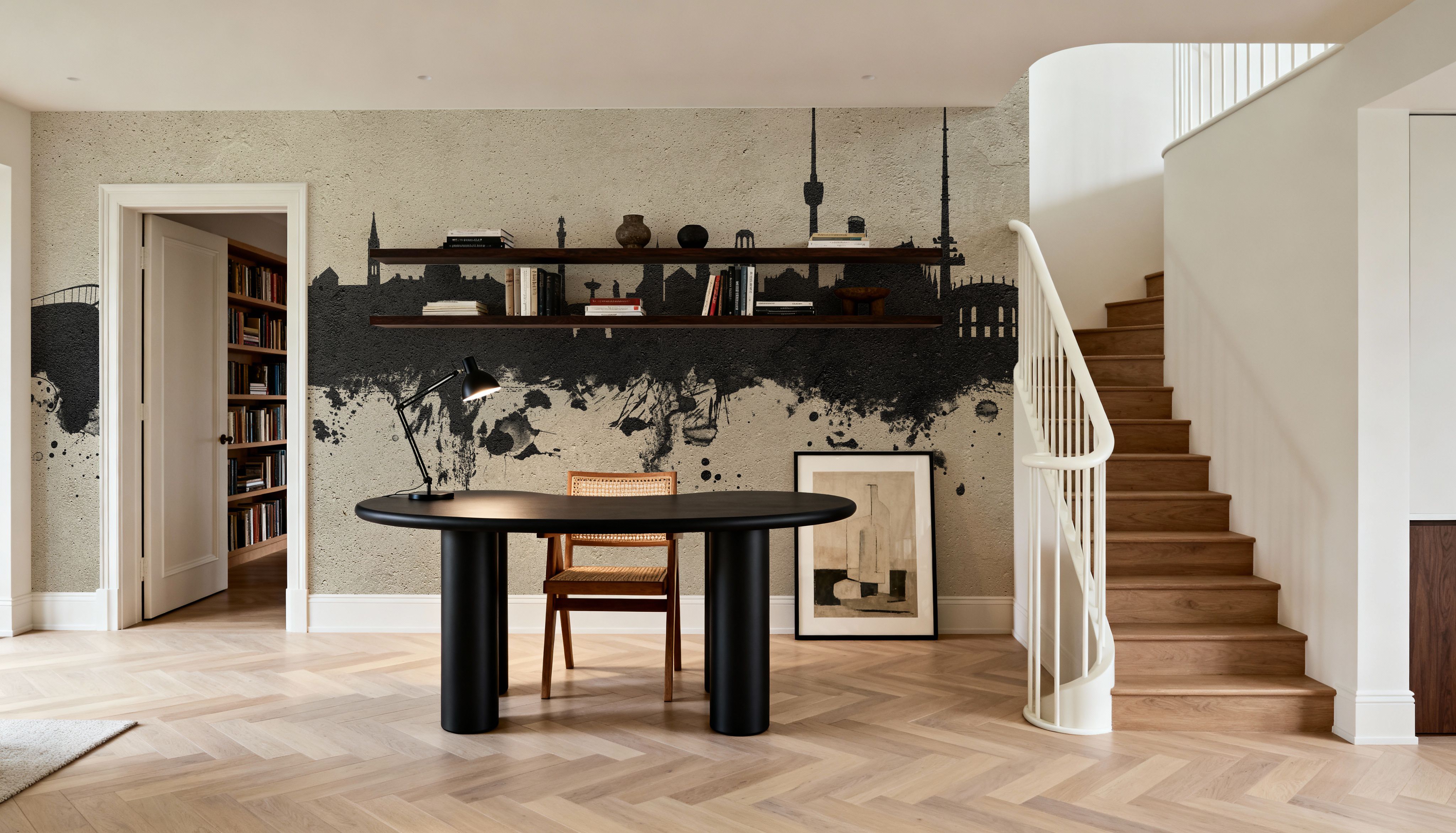 Stuttgart Germany Skyline Concrete