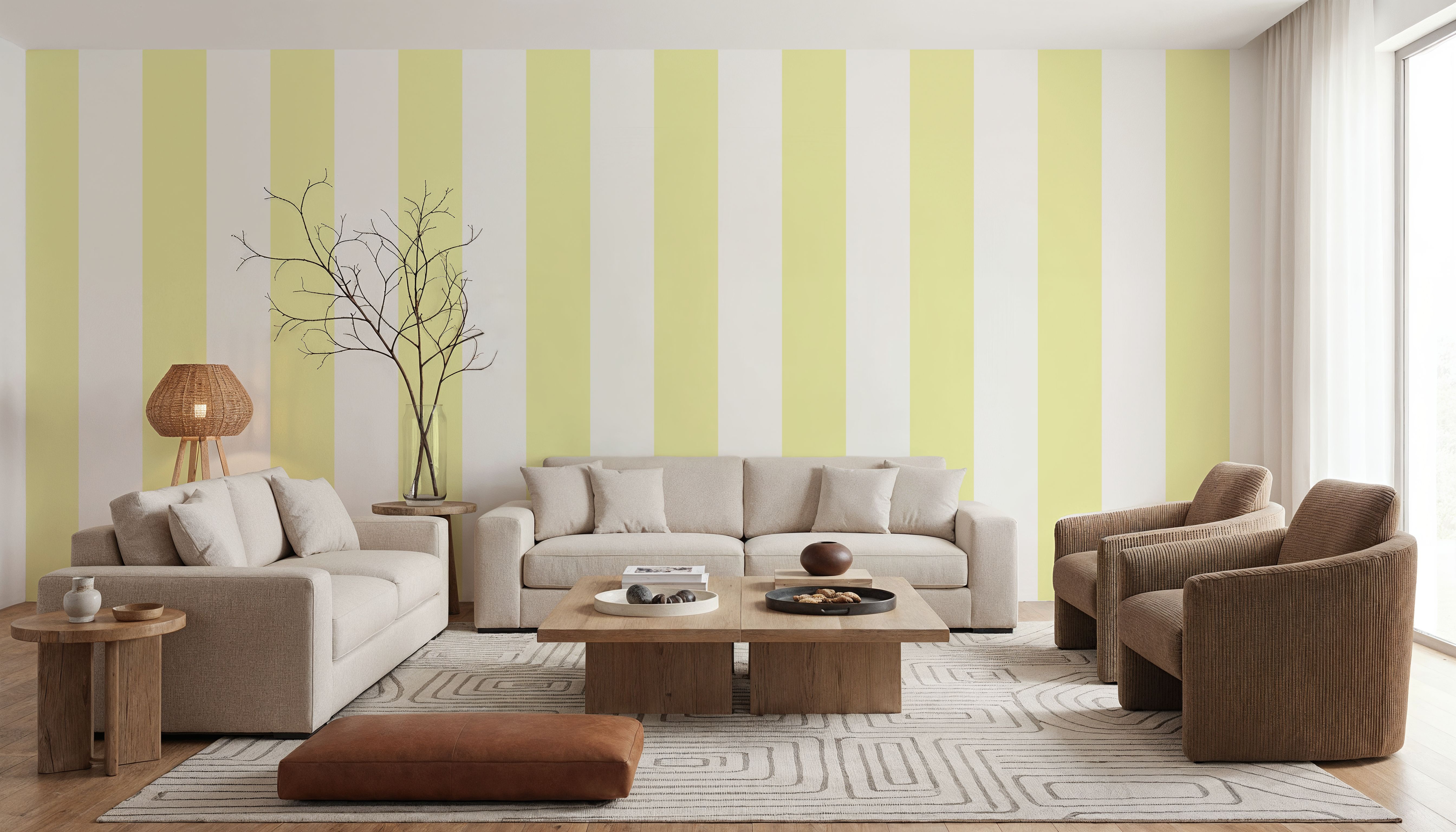 Circus Stripes, Yellow