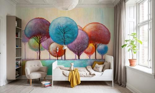 Whimsical Tree Grove