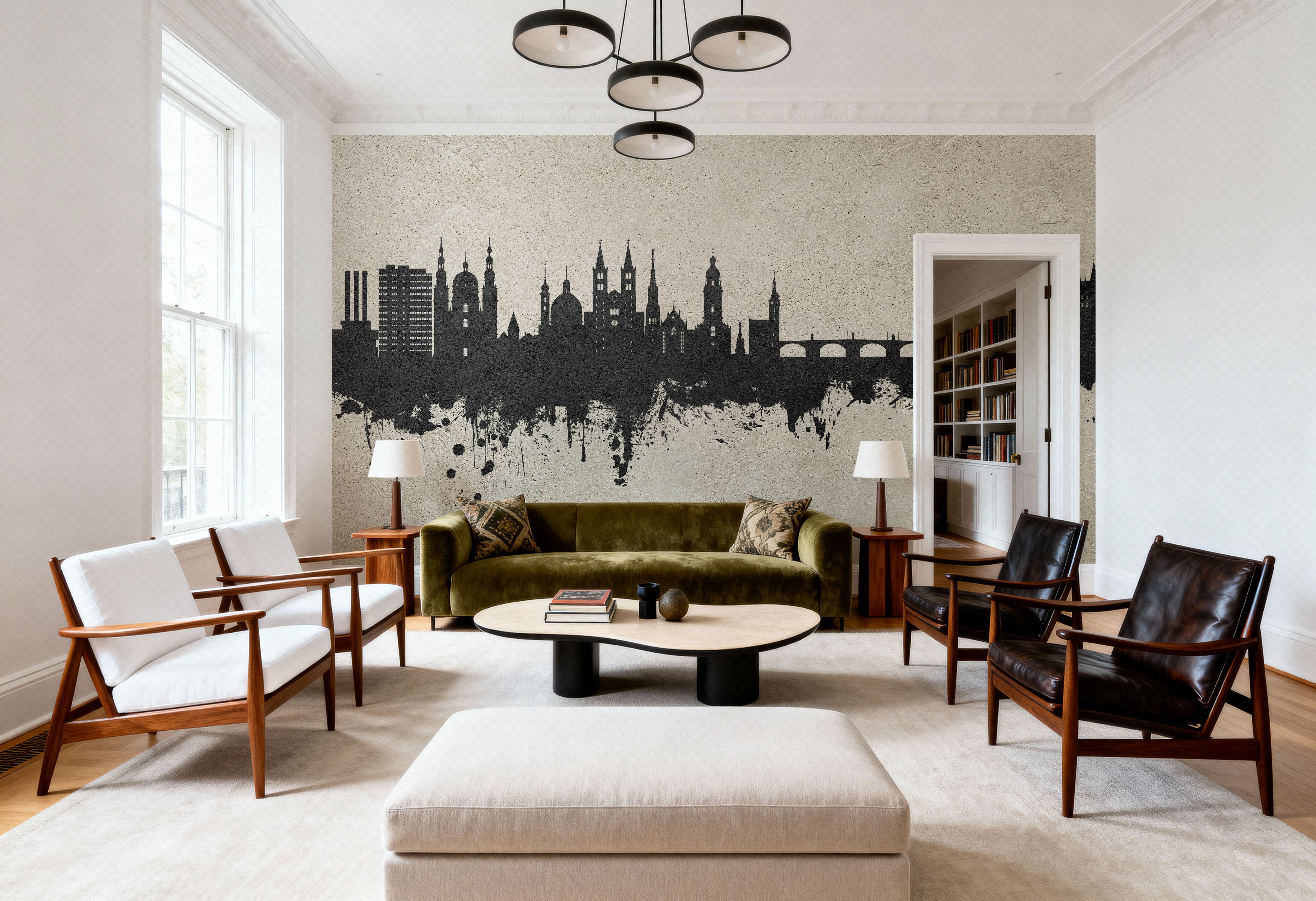 Würzburg Germany Skyline Concrete