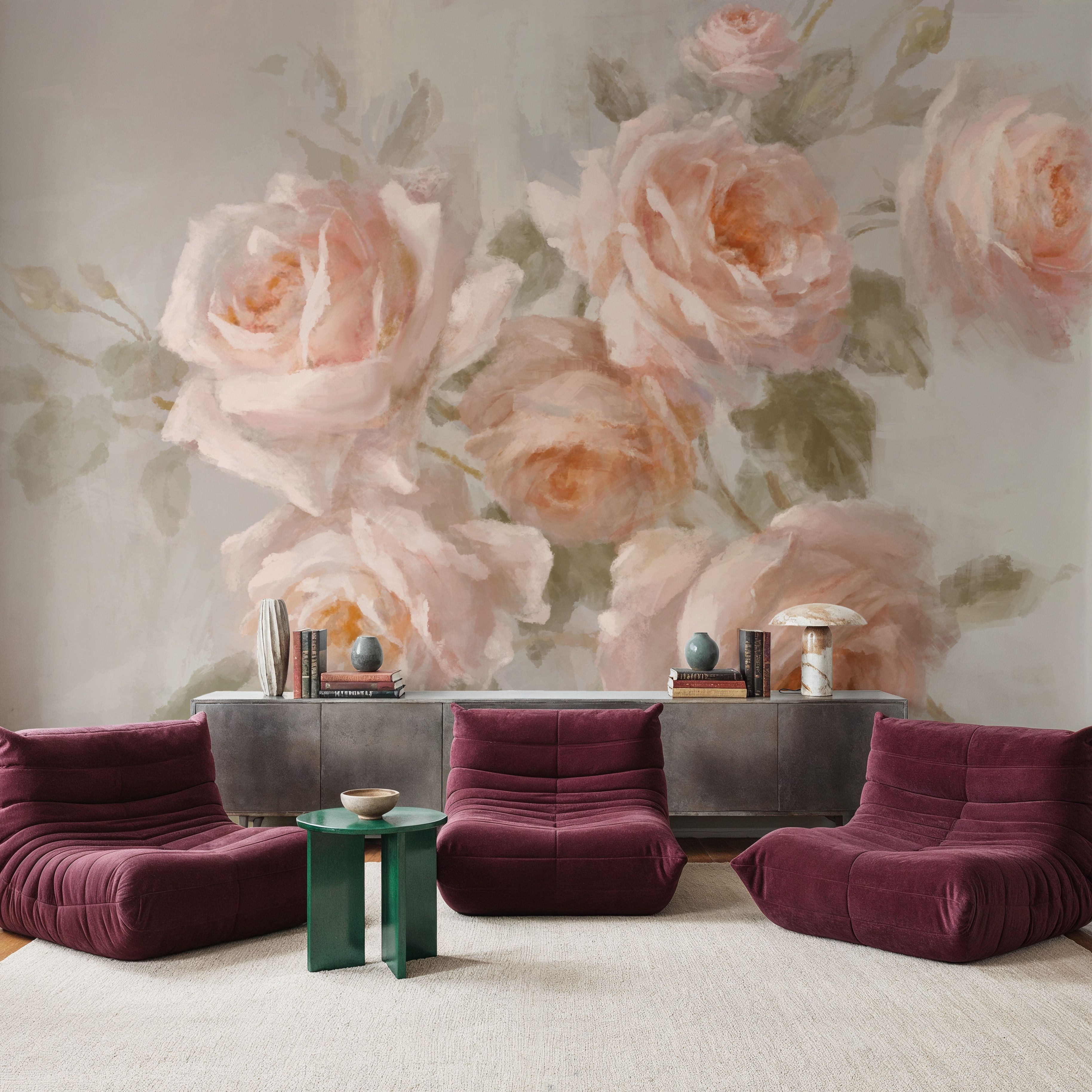 A Sprig of Roses I