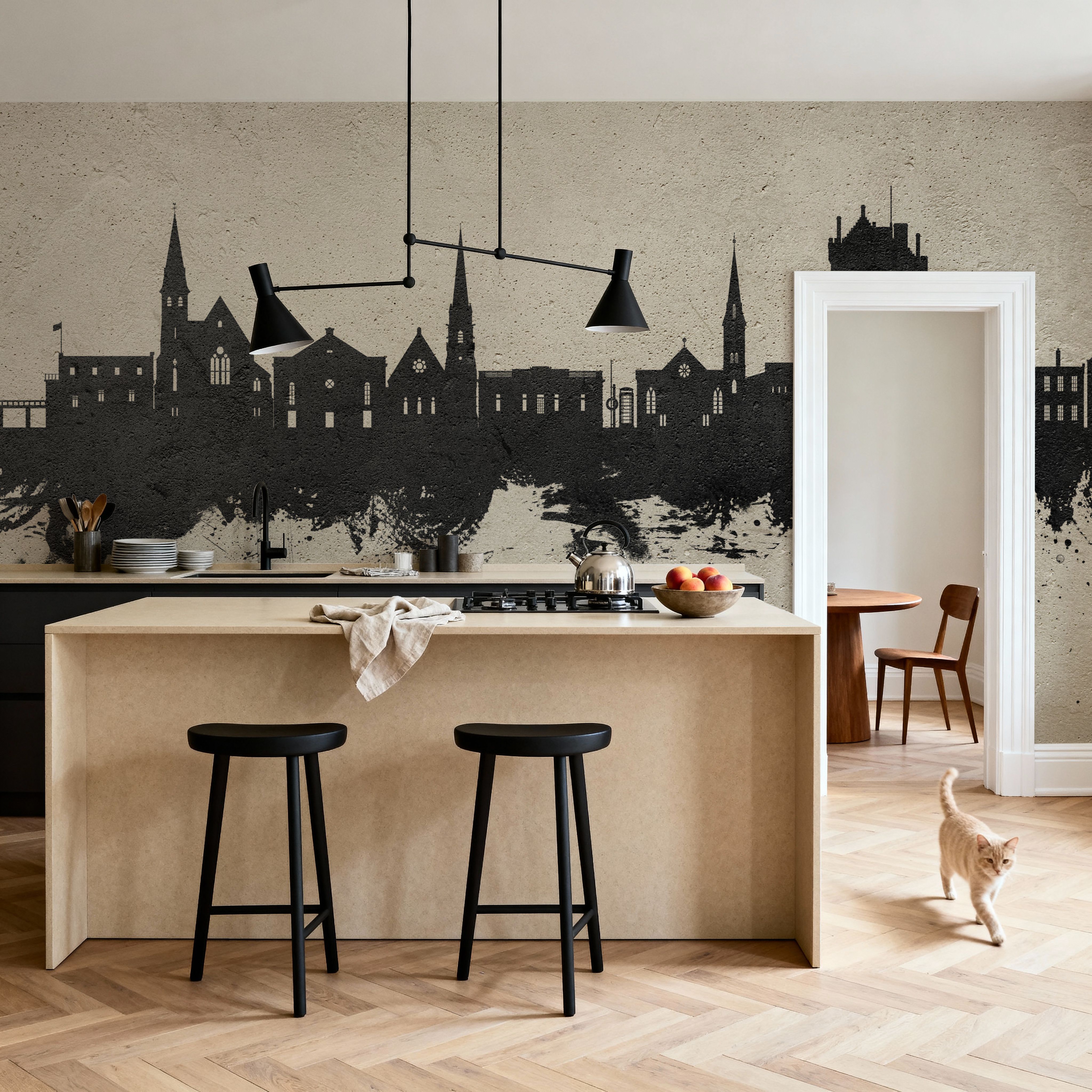 Broughty Ferry Scotland Skyline Concrete