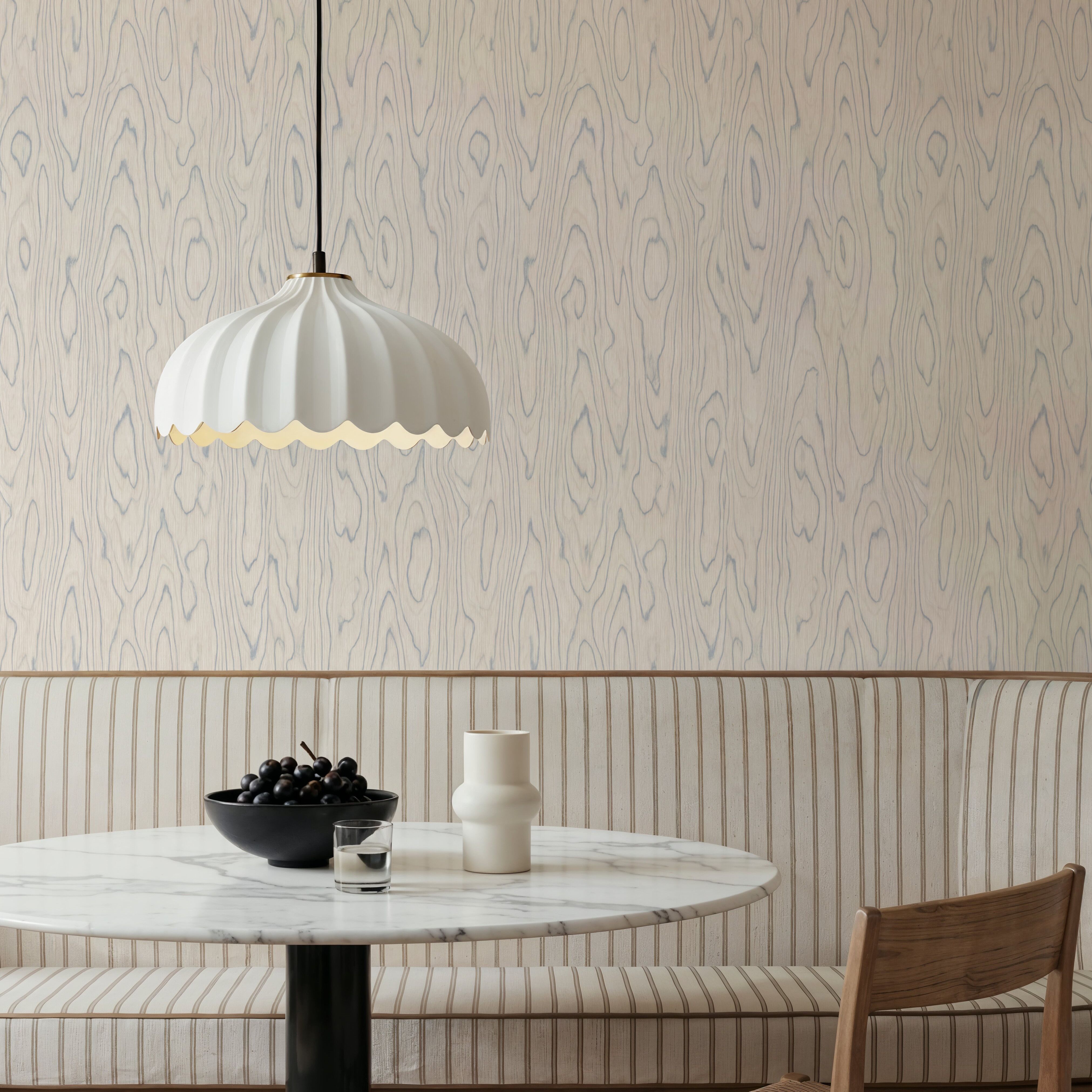 Conoid Grain, Blue Ash, Papel de parede