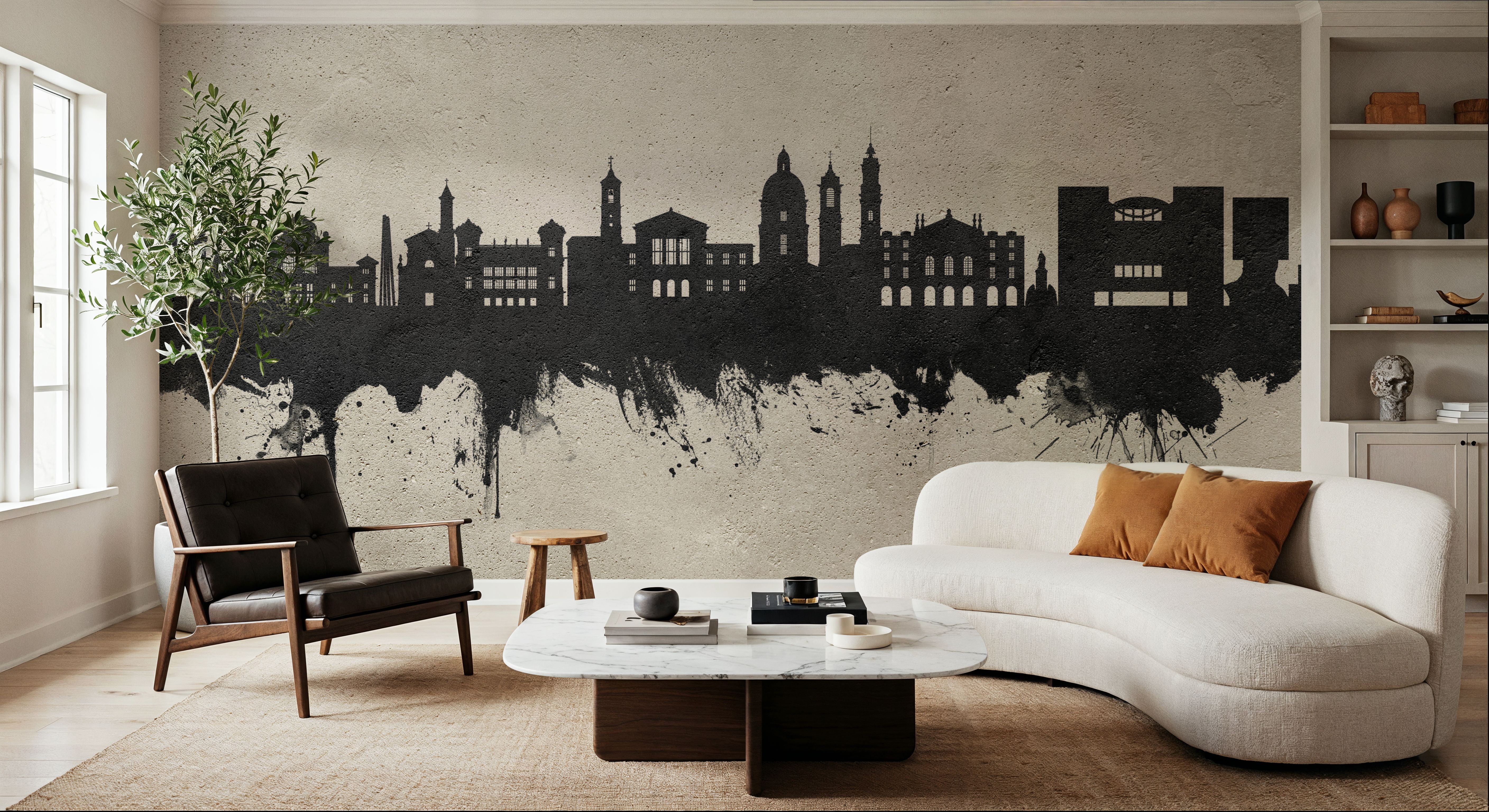 Nice France Skyline Concrete