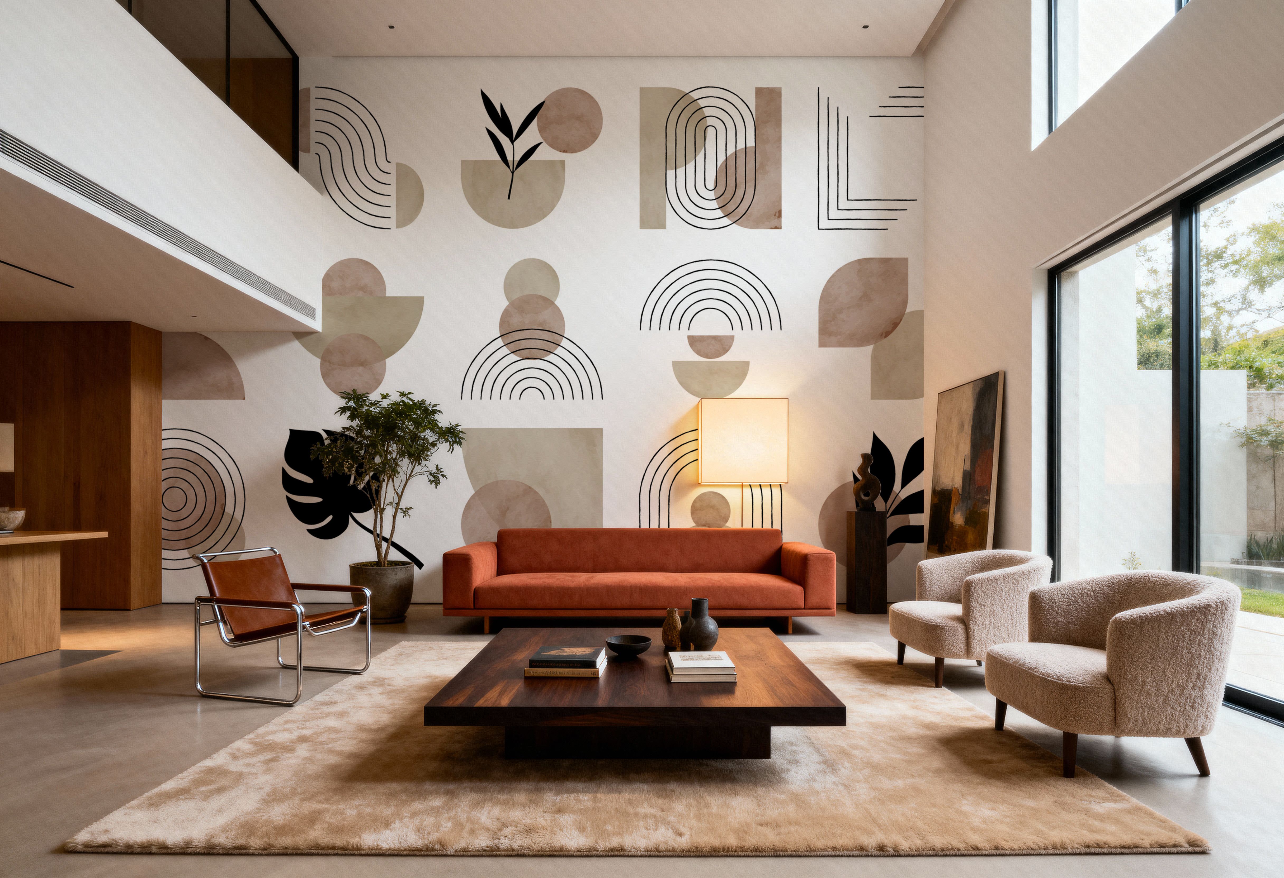 Bahaus Cool, Wallpaper