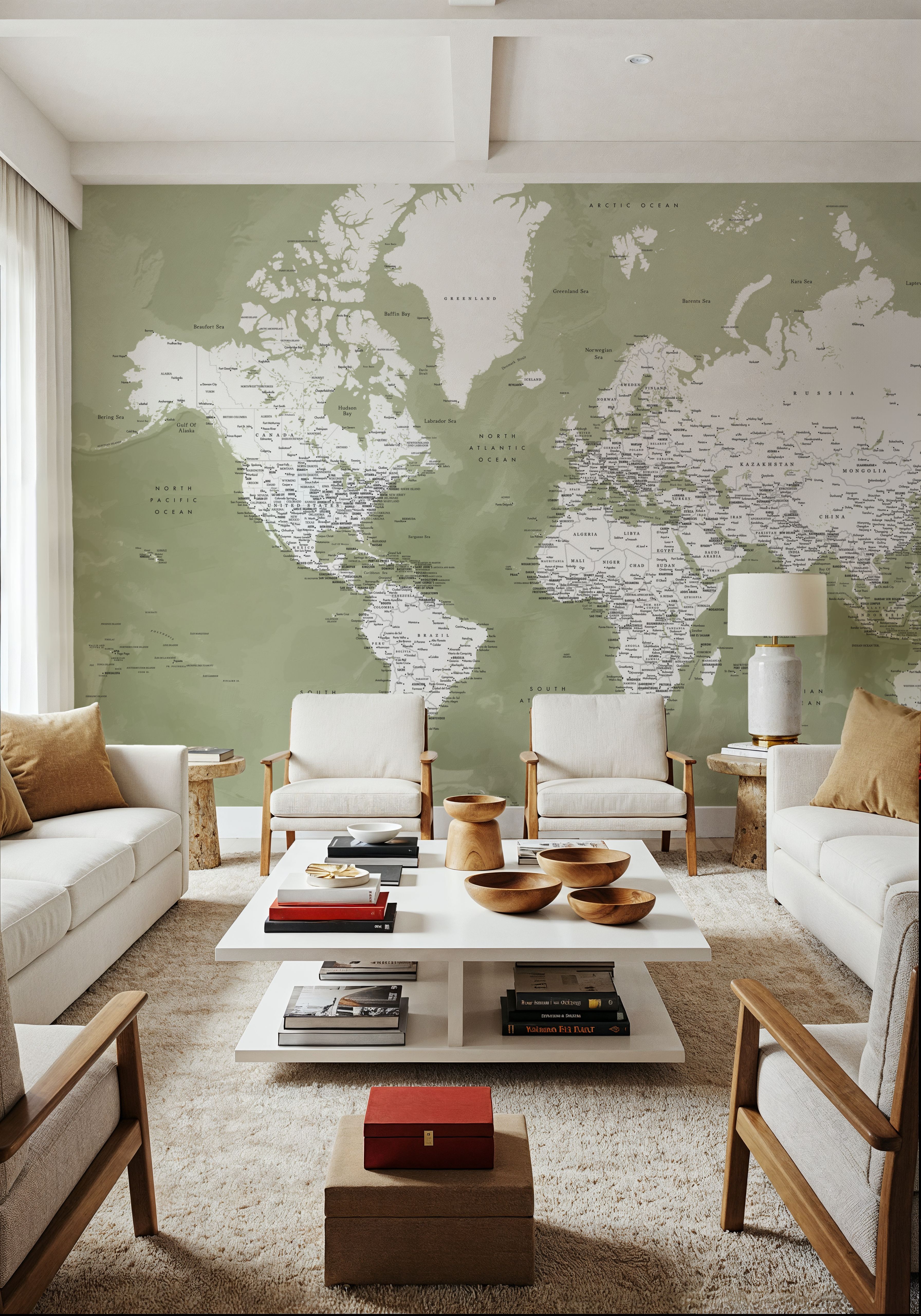 World Map Cities - Pacheco