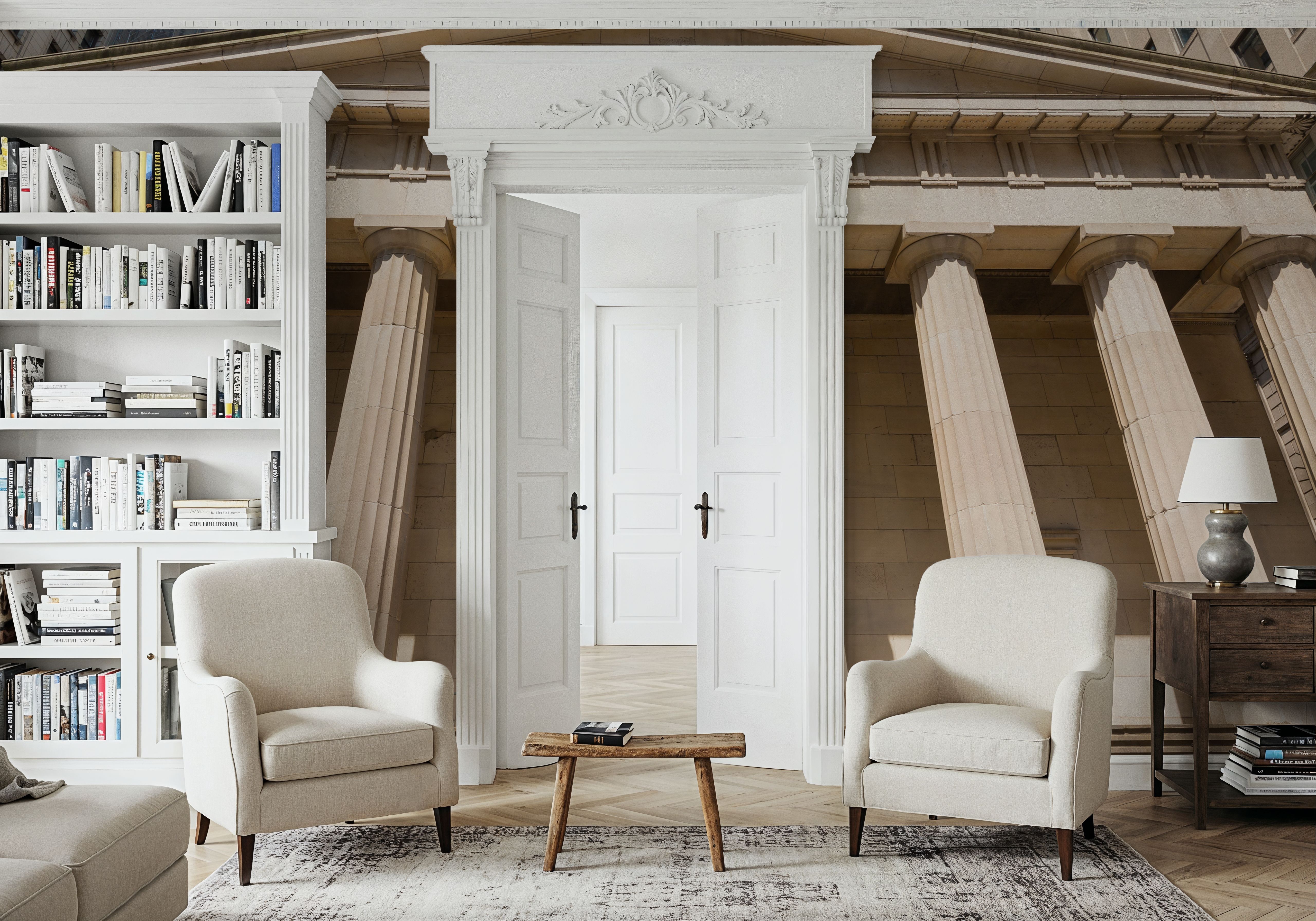 Under George Washington, Wallpaper