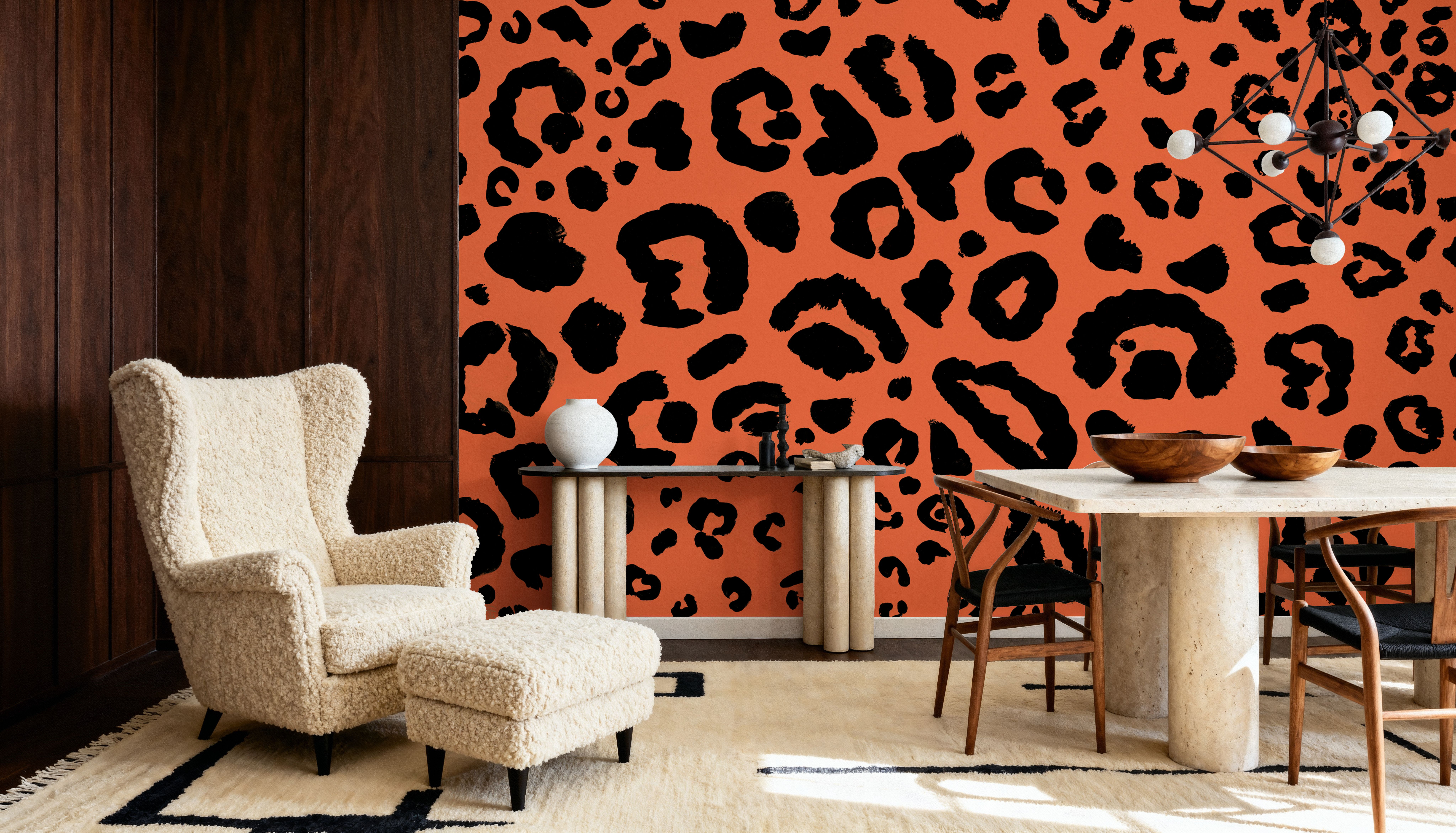 Animal Print II Orange