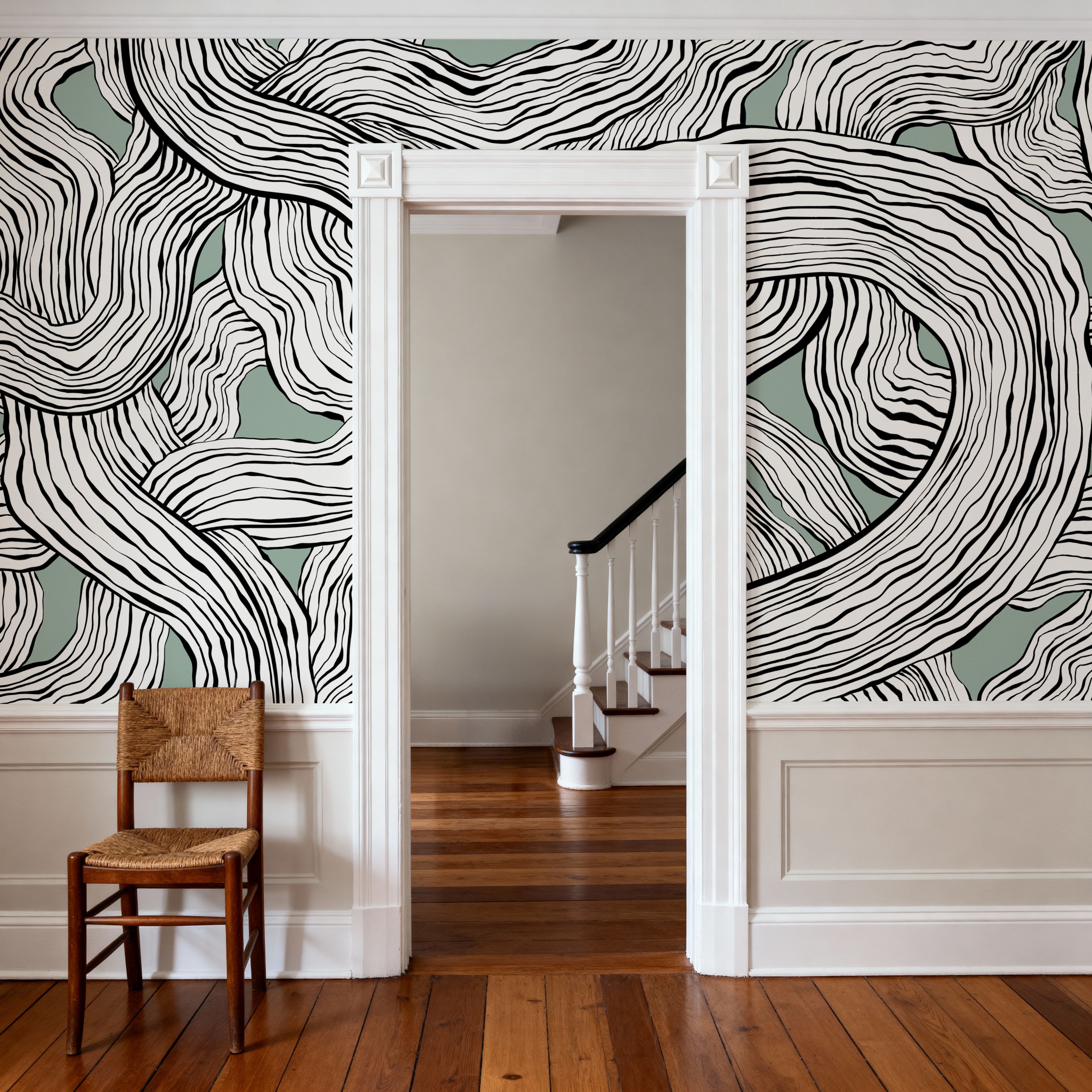 Weaves & Waves, Dusty Green