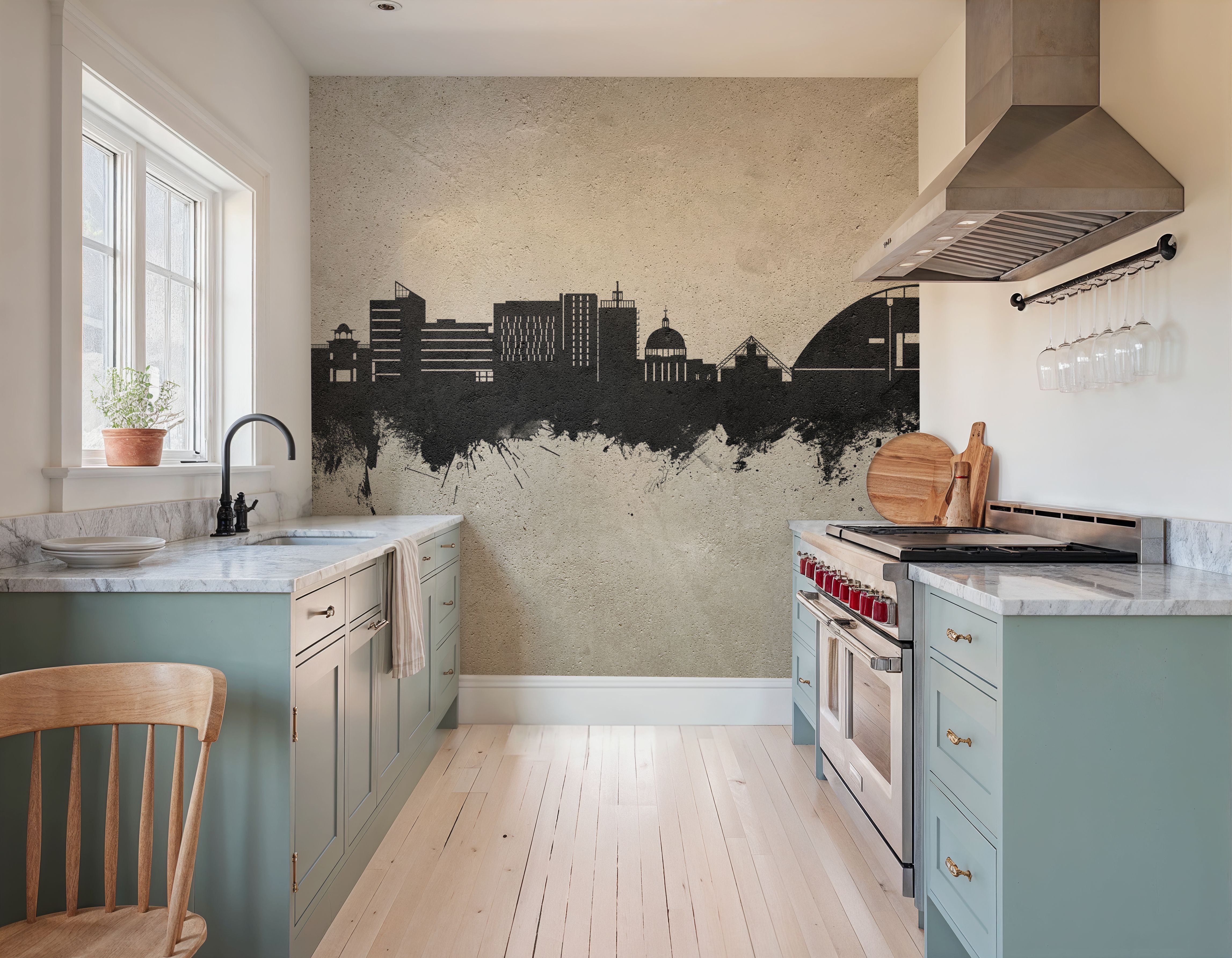 Milton Keynes England Skyline Concrete