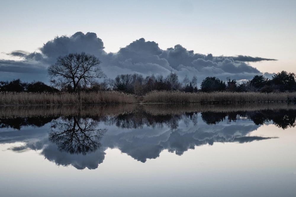 Clouds In Water