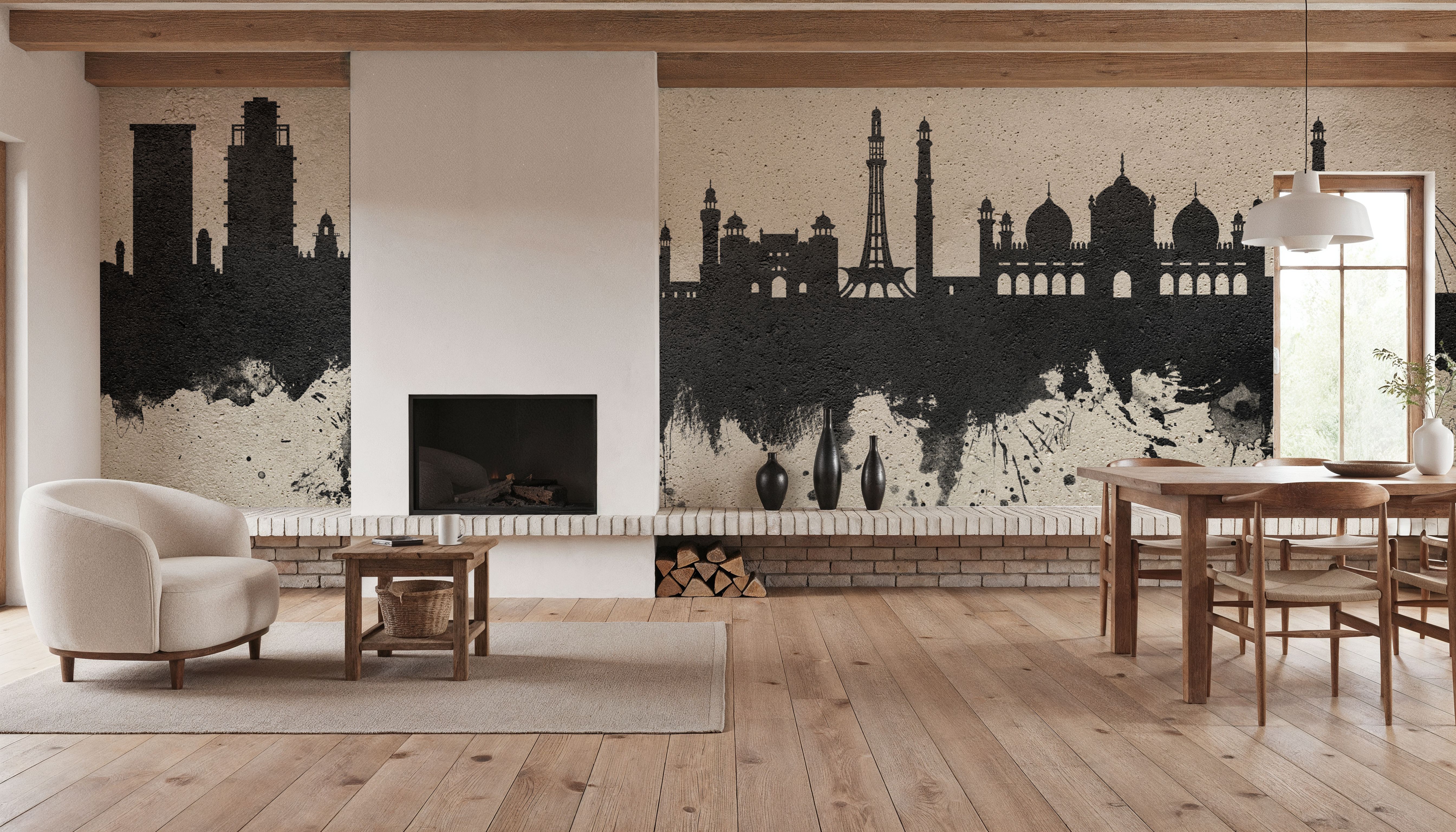 Lahore Pakistan Skyline Concrete