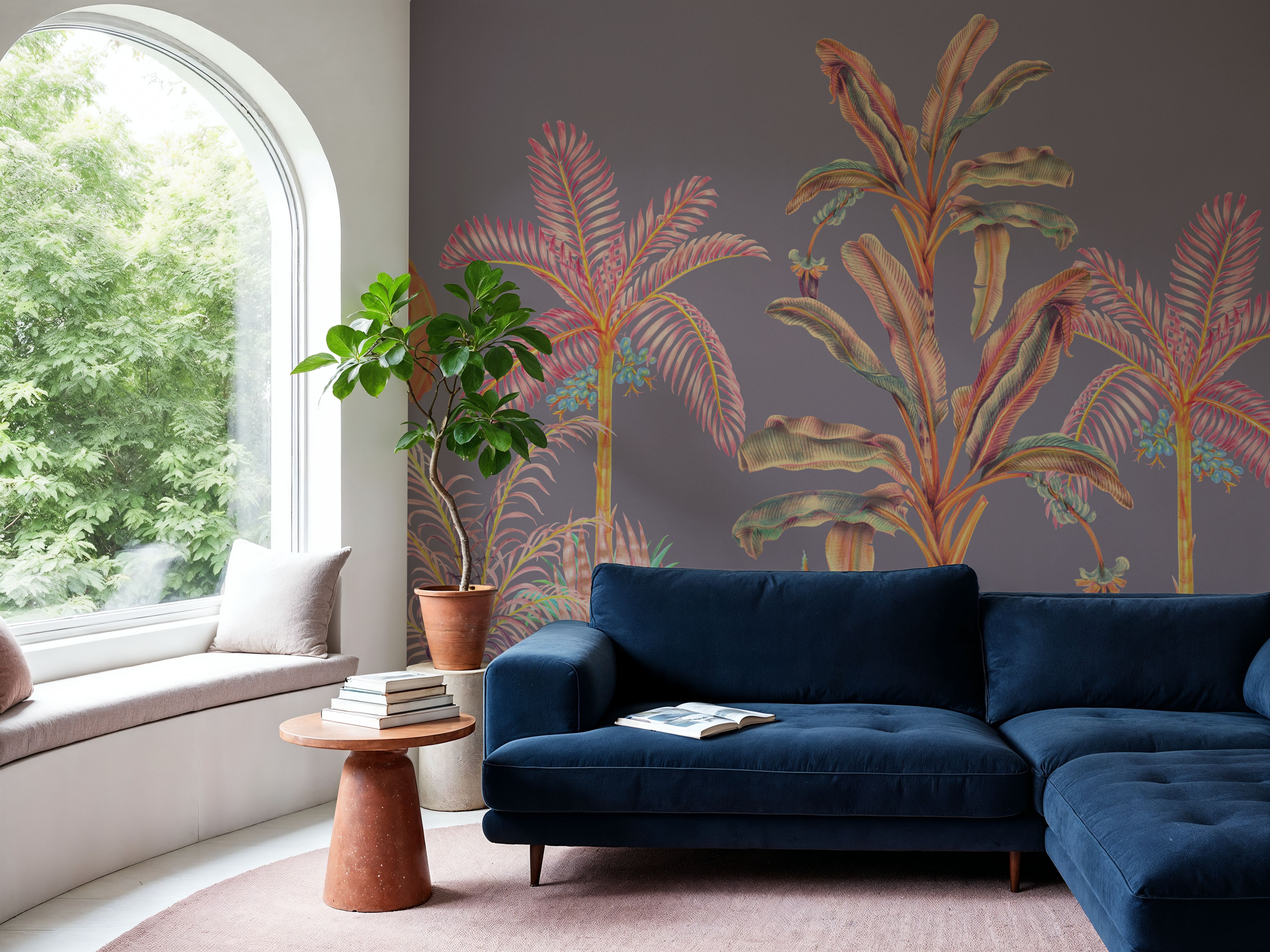 Colorful Jungle,  Purple