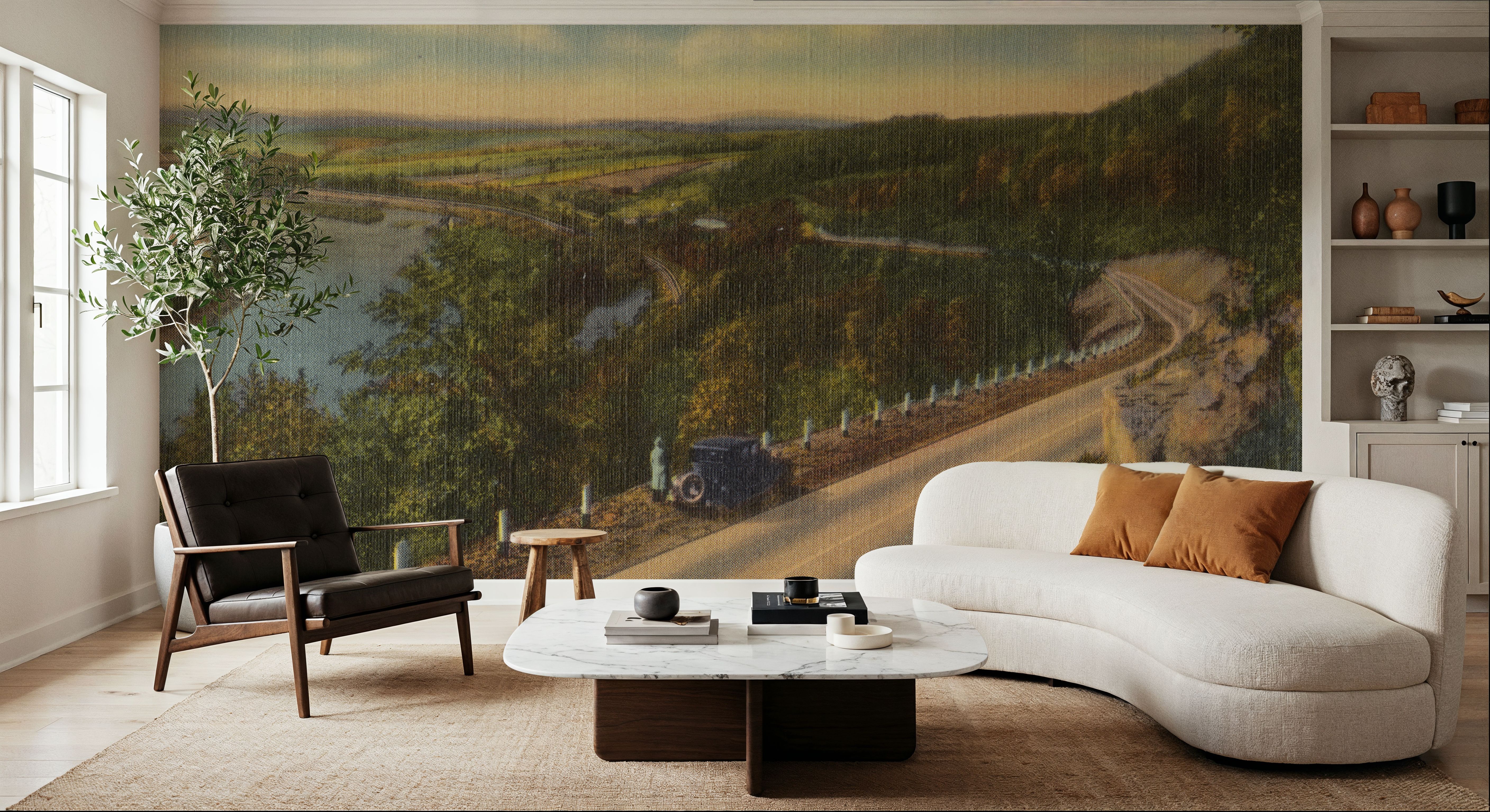 Sullivan Trail - Screenprint Postcard