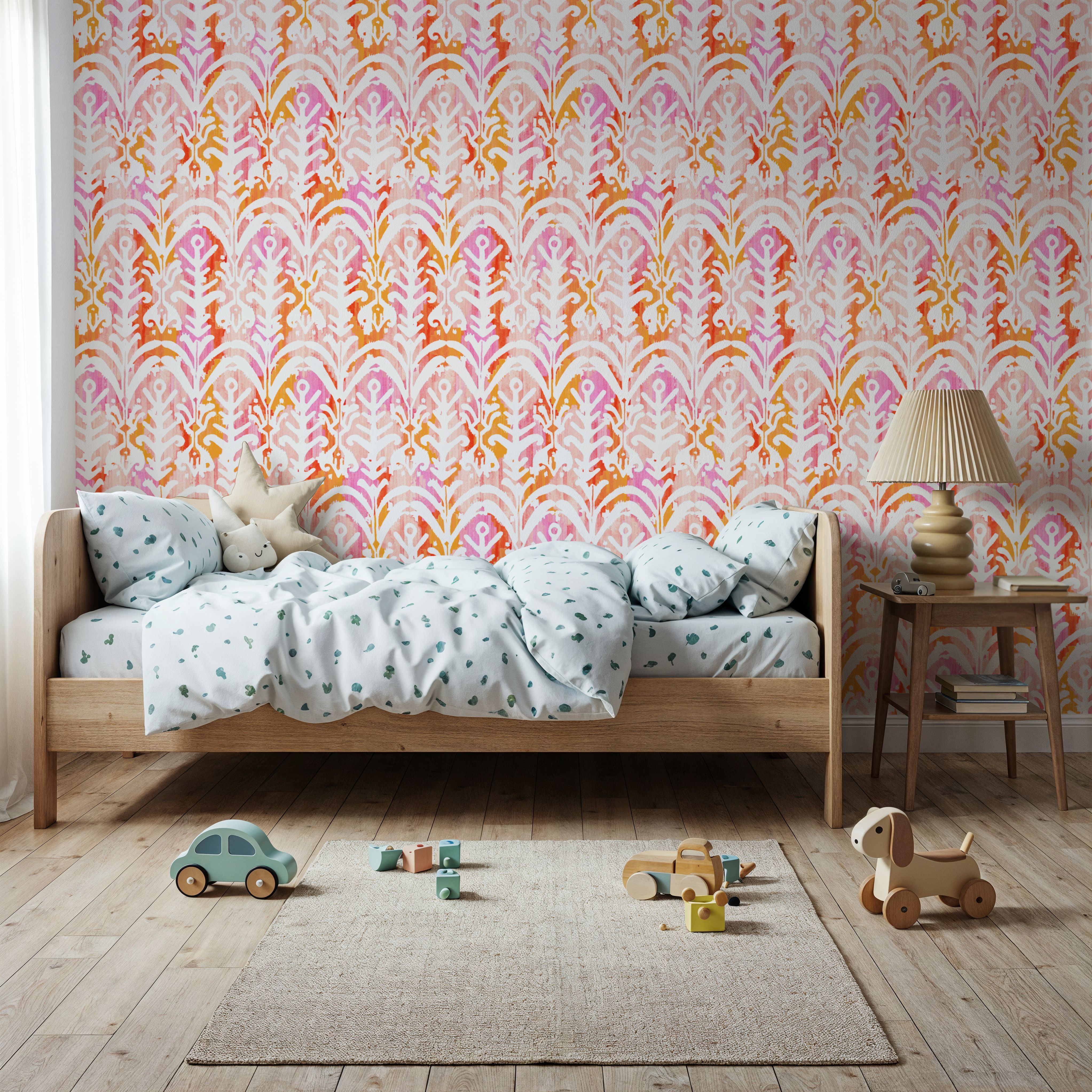 Rose Ikat