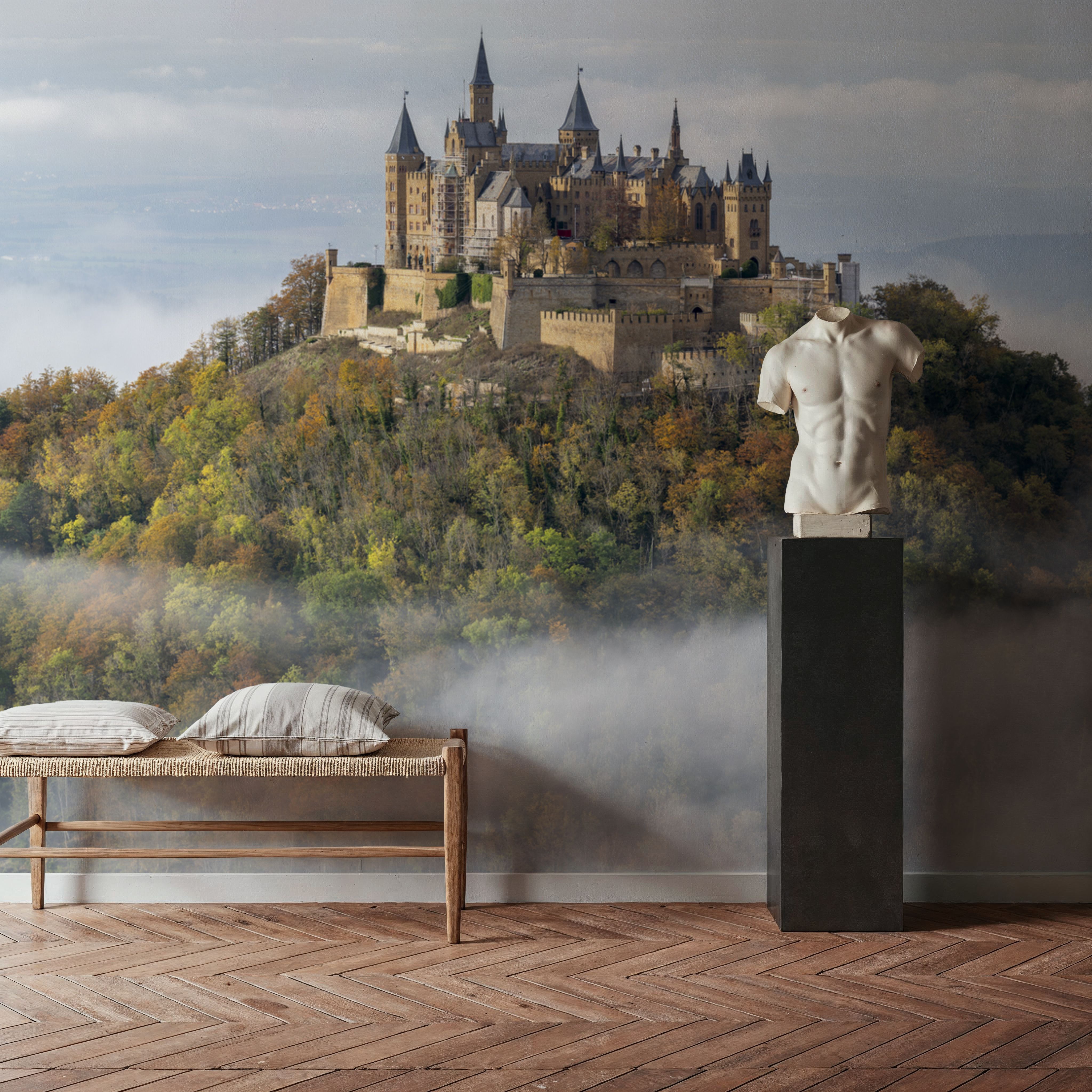 Hohenzollern Castle in Fall