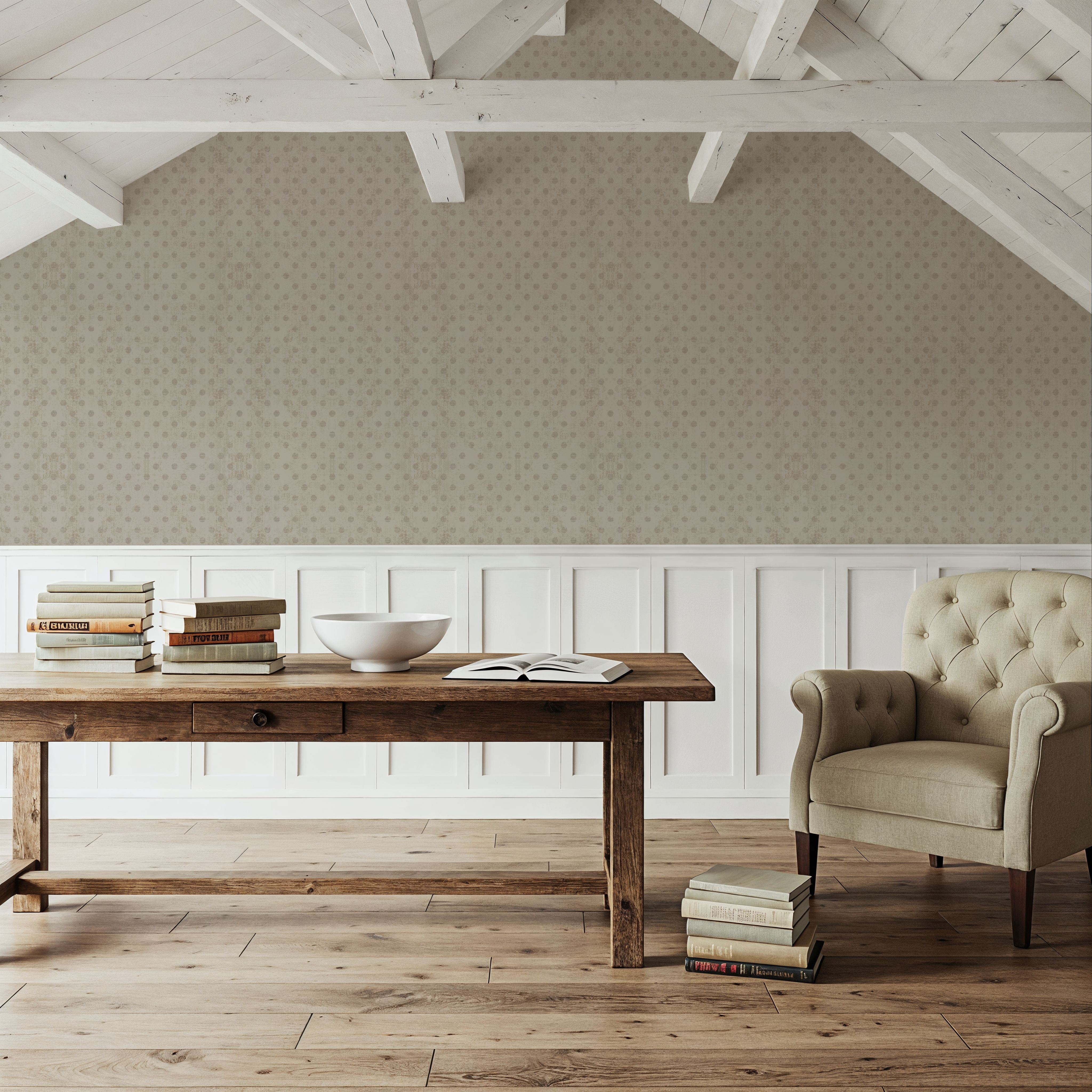 Country Dots Beige