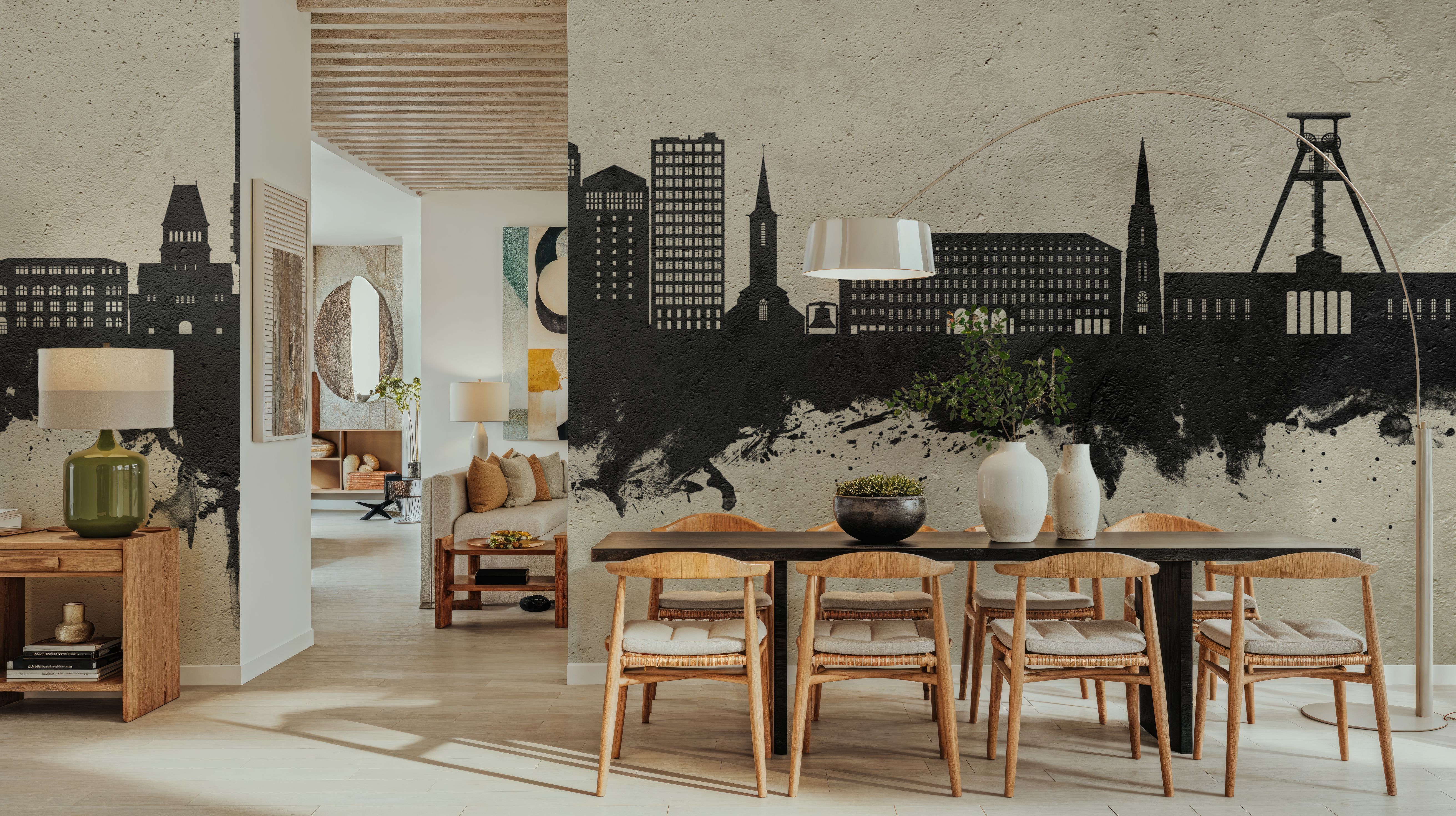 Bochum Germany Skyline Concrete