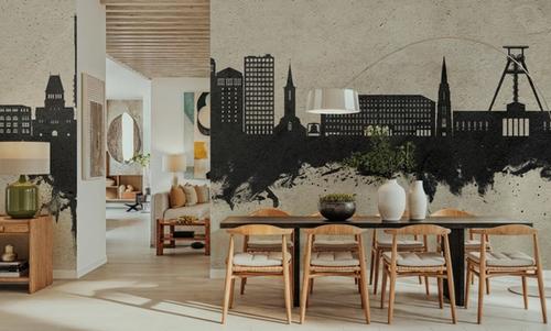 Bochum Germany Skyline Concrete