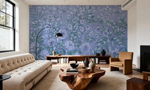 French Garden Blue Green