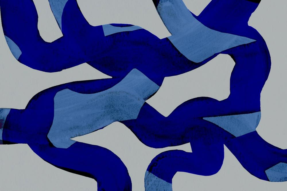 Abstract Brush Strokes 65X