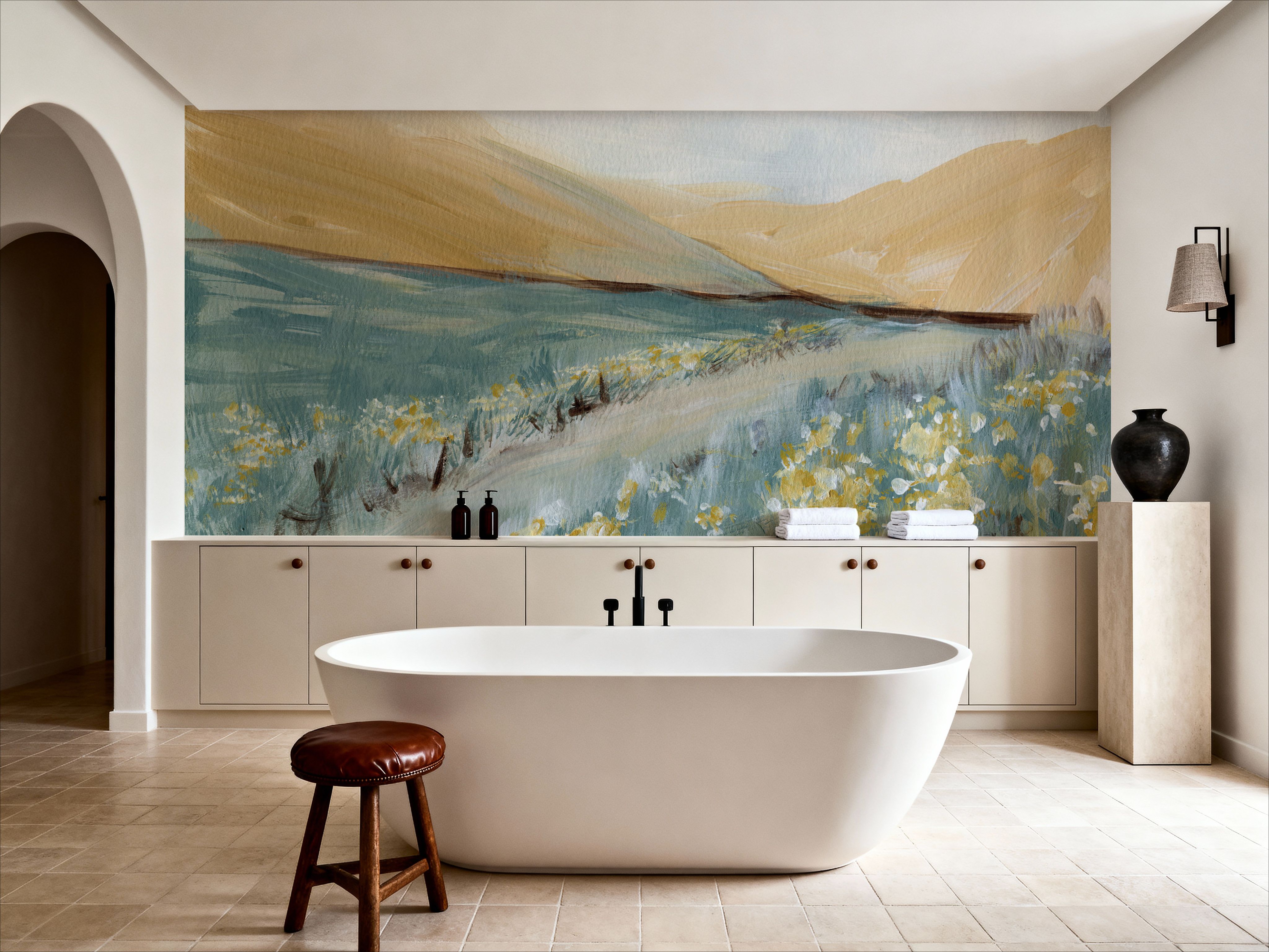 Flowers Along the Path