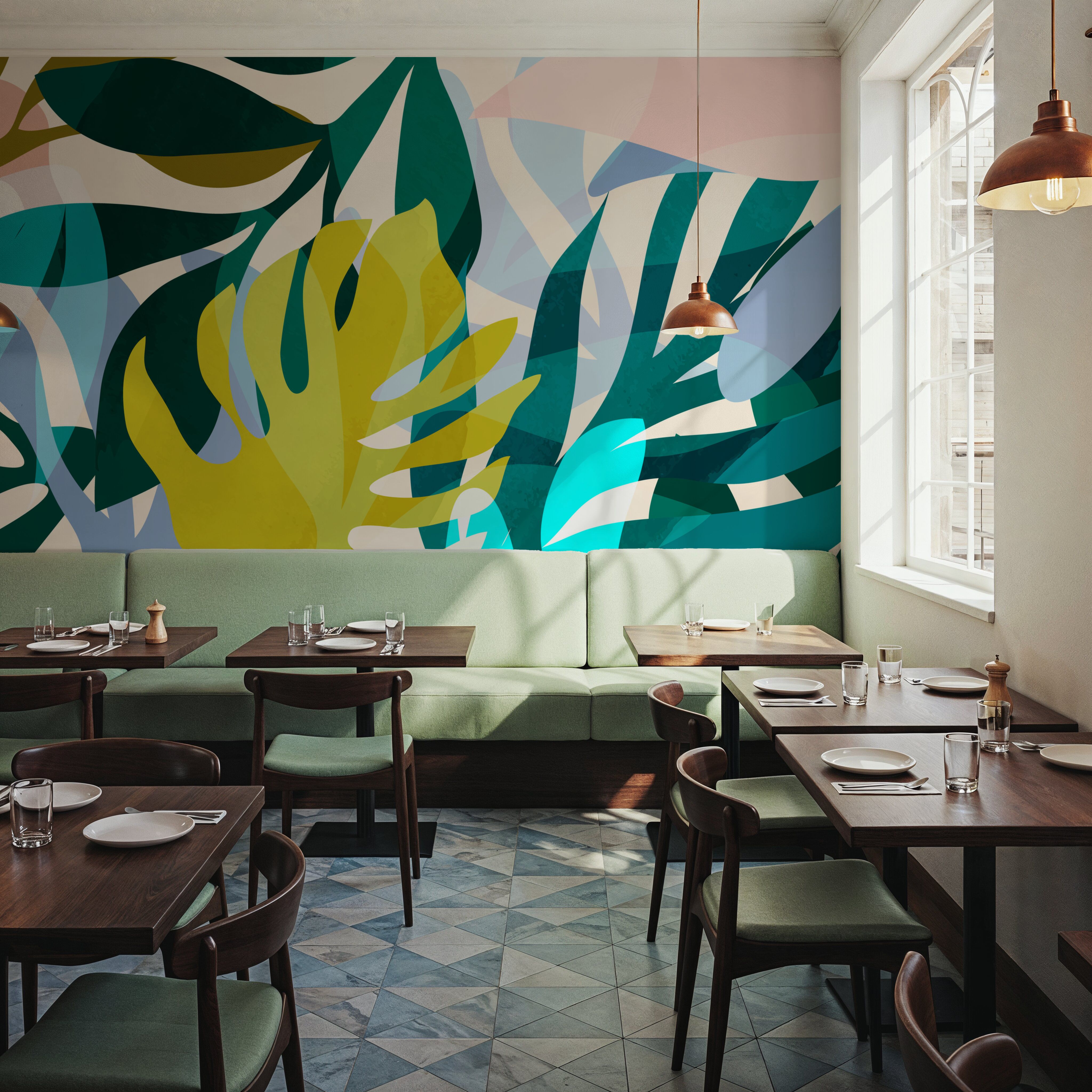 Popping Monstera Leaves